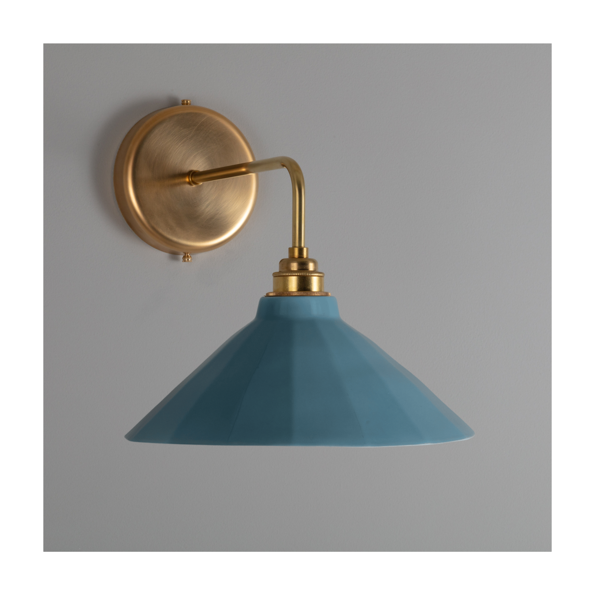Adelaide Pale Delft Gloss Colour Wall Light