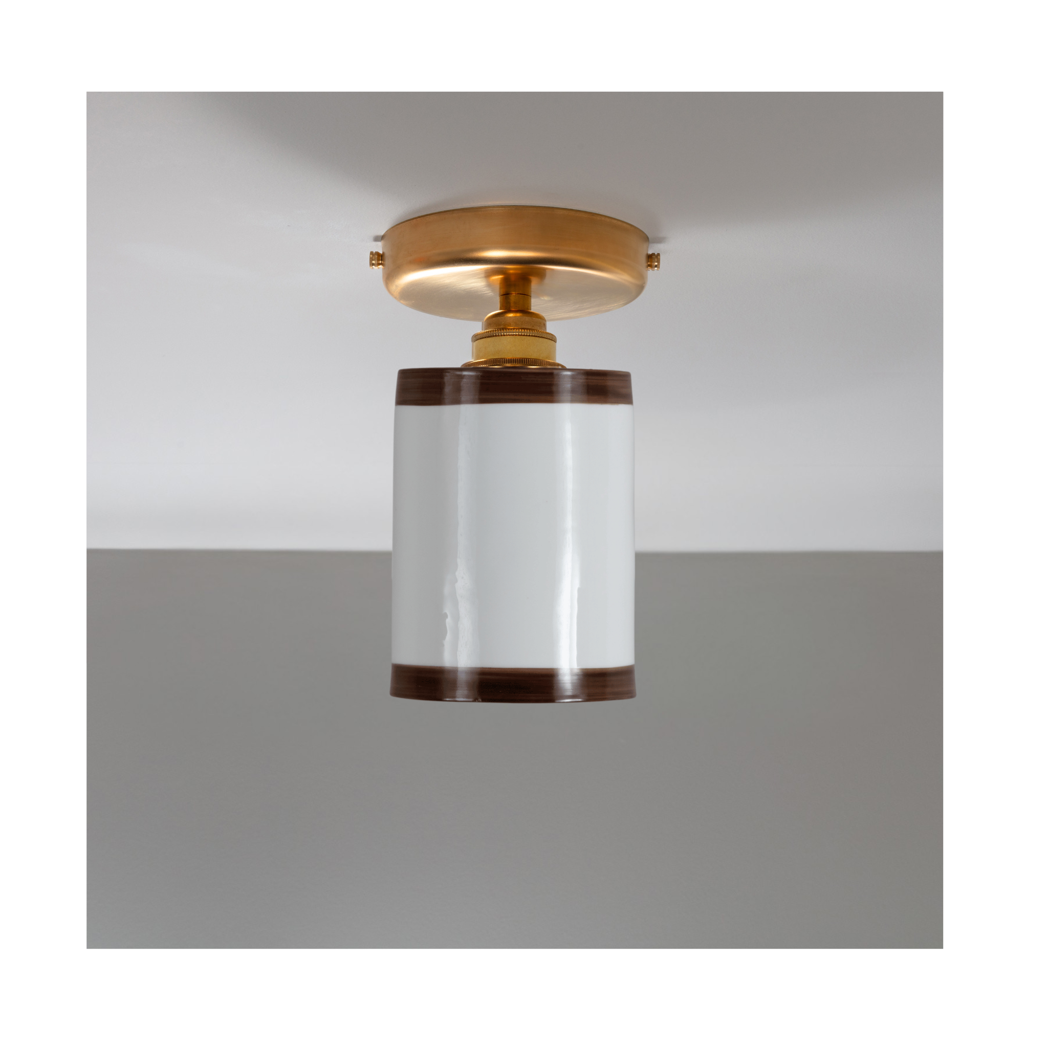 BATHROOM Small Bradwell Flush Mount Light