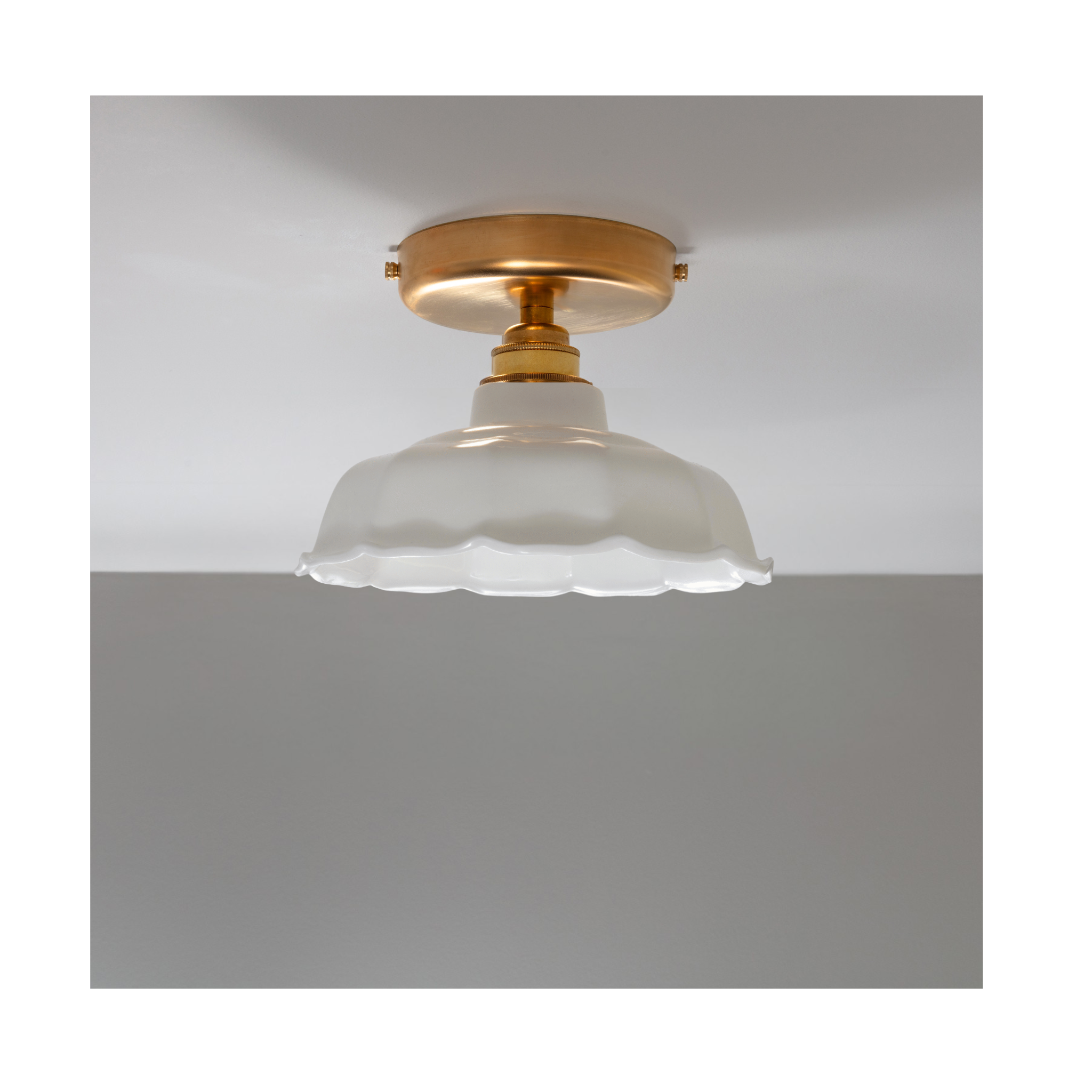 BATHROOM Avalon Plain Flush Mount Light