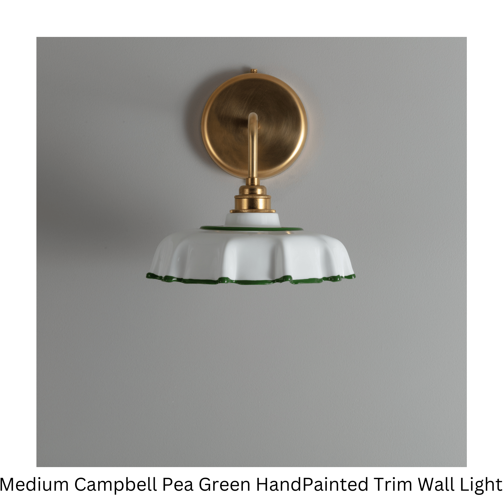 BATHROOM Campbell Hand-painted Trim Wall Light
