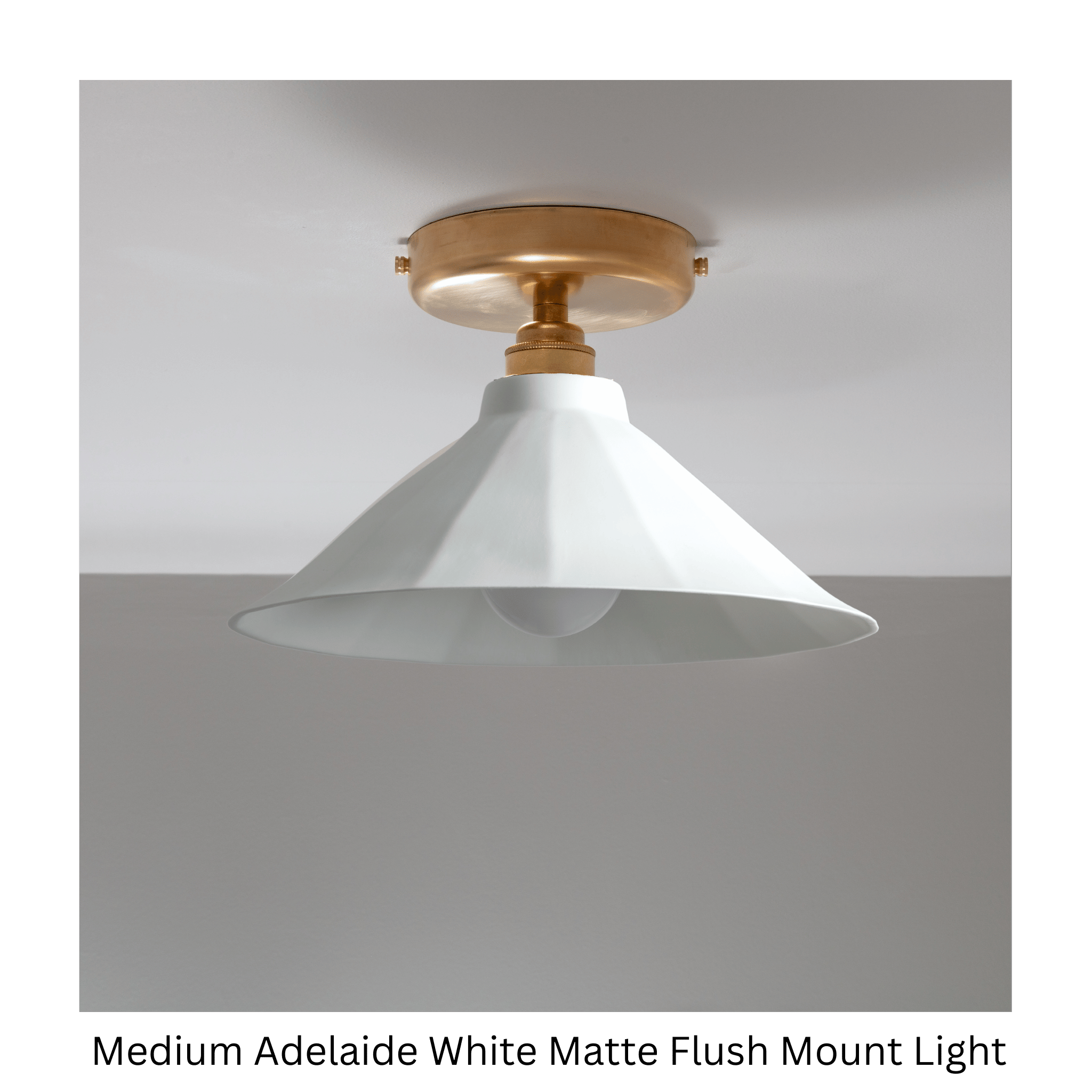 Adelaide White Flush Mount Light