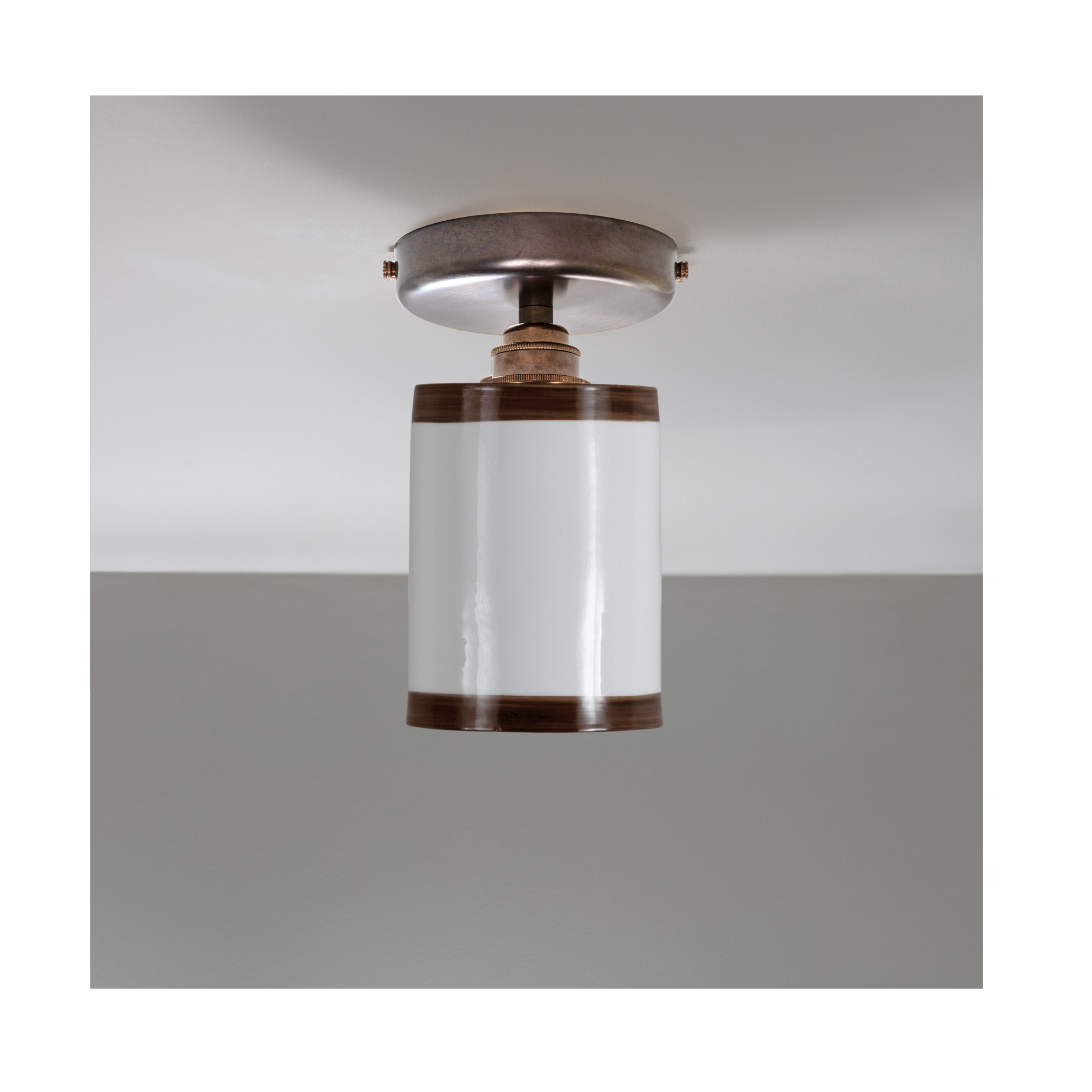 BATHROOM Small Bradwell Flush Mount Light