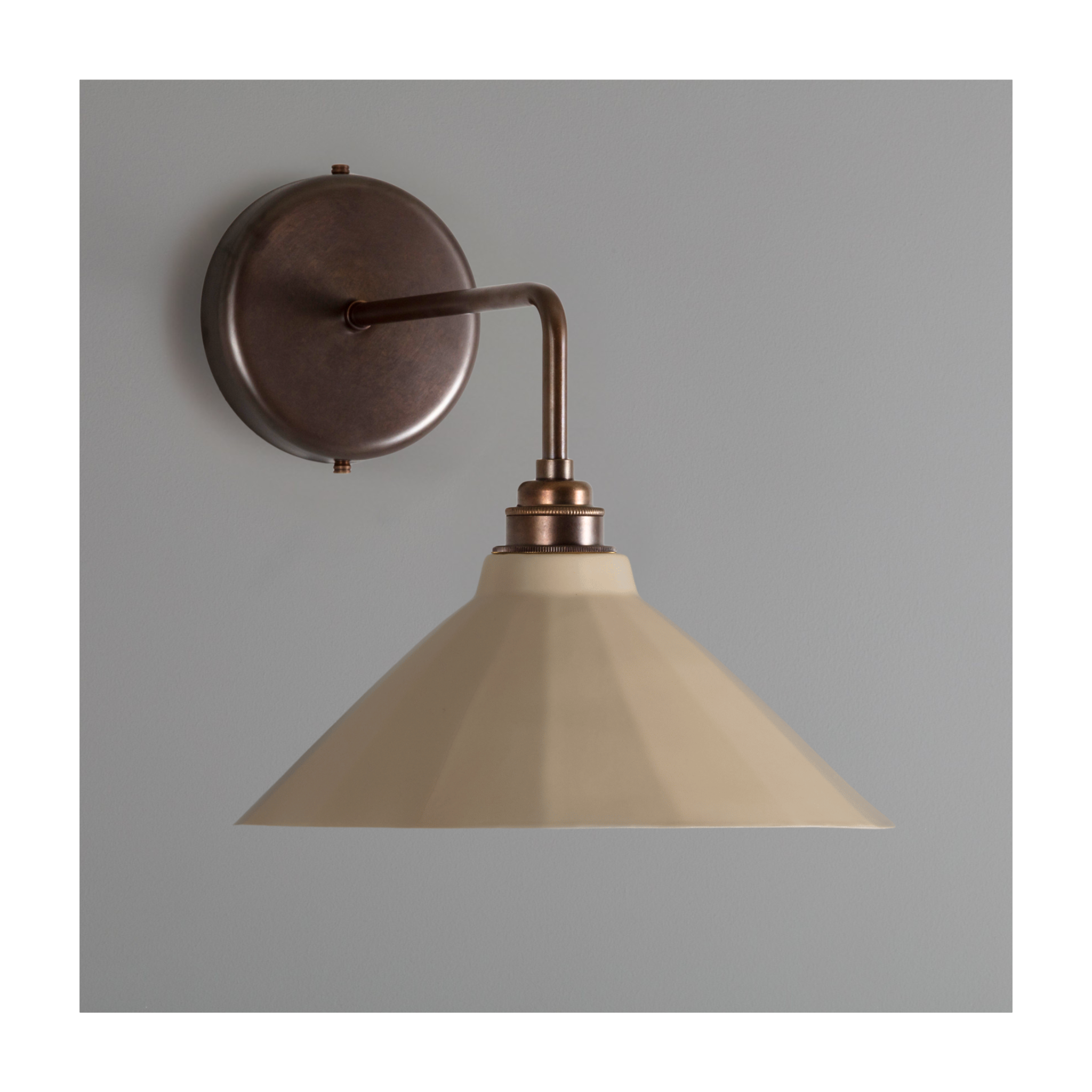 Adelaide Cream Gloss Colour Wall Light