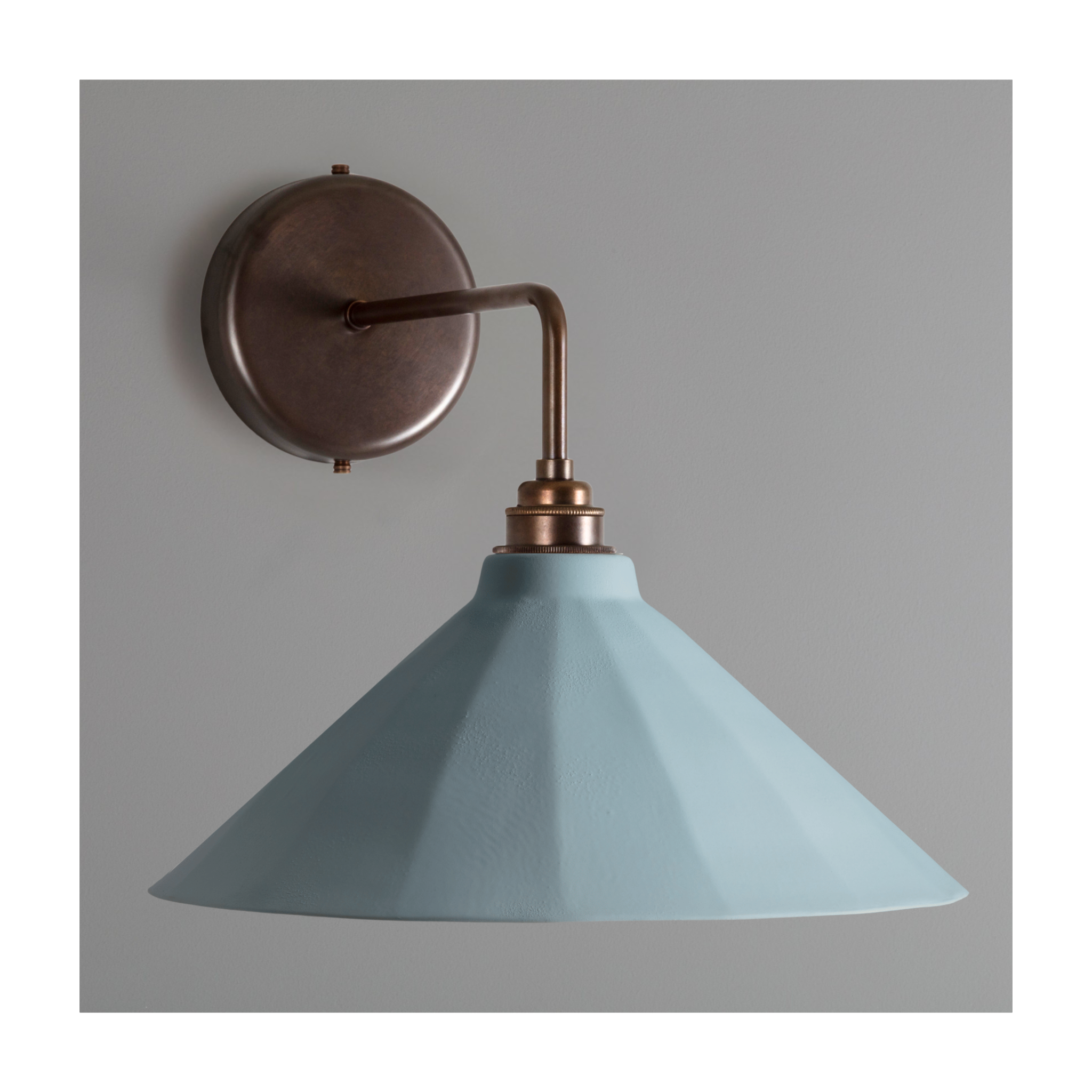 Adelaide Pale Delft Matte Colour Wall Light
