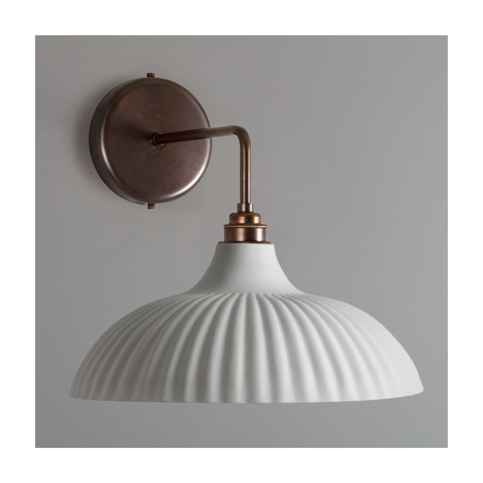 BATHROOM Rialto White Wall Light