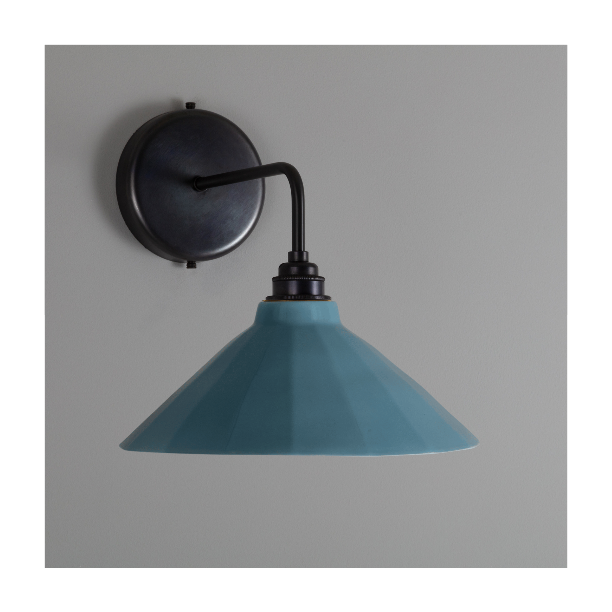 Adelaide Pale Delft Gloss Colour Wall Light