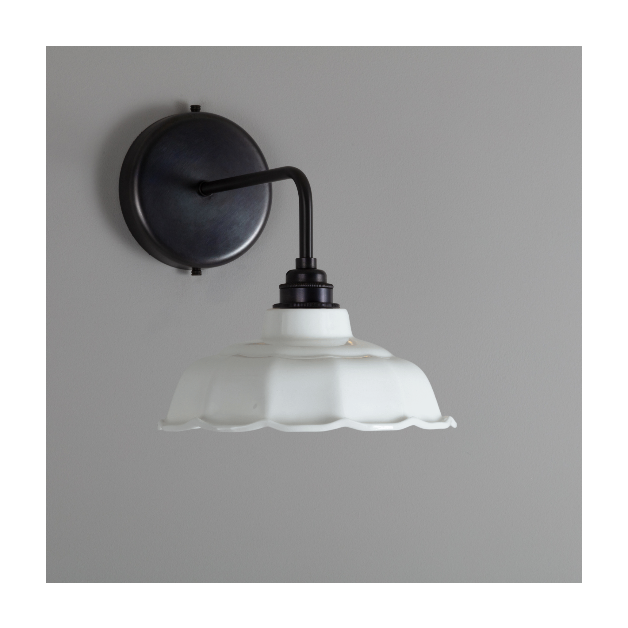 Avalon White Wall Light