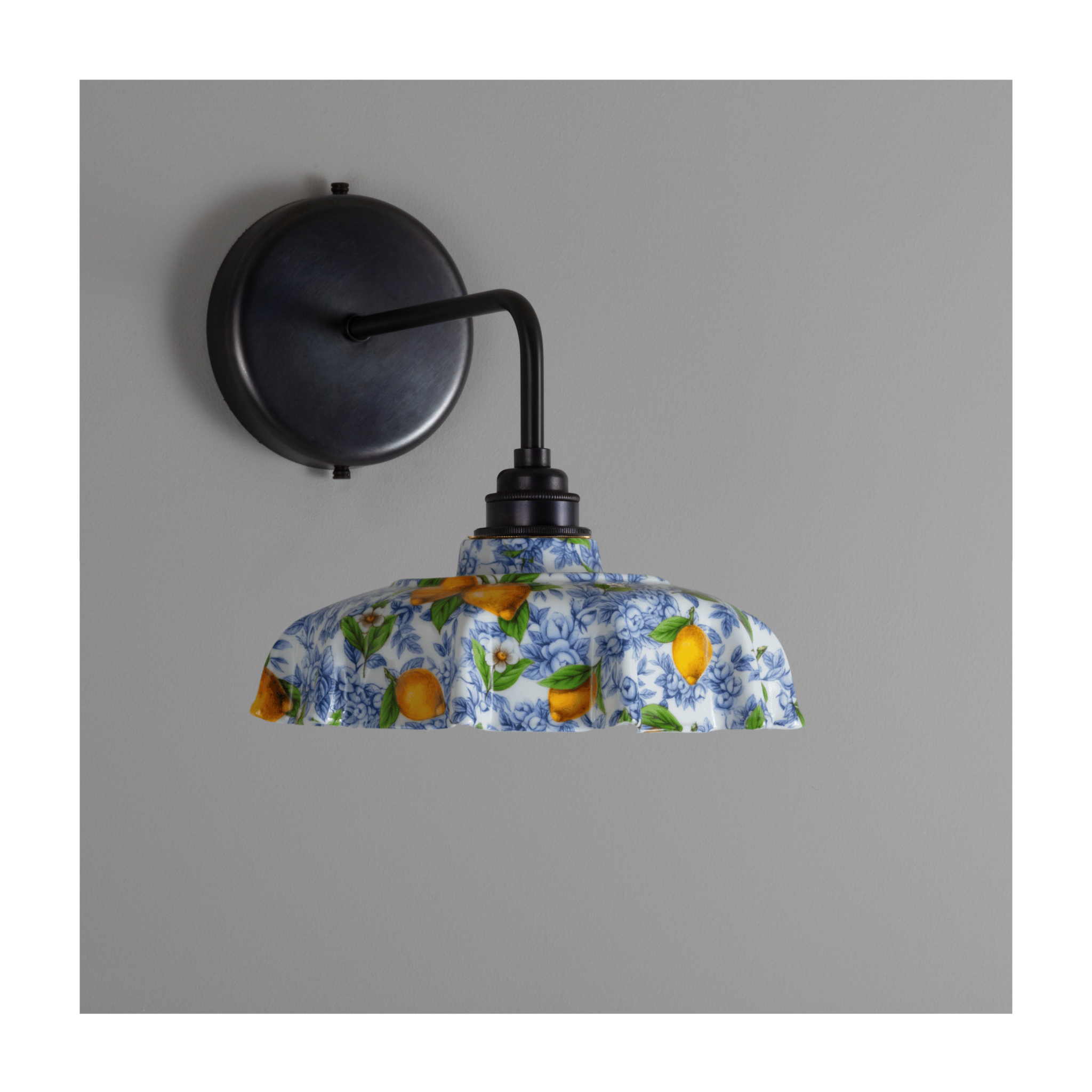 Campbell Citroens d'Azur Pattern Wall Light