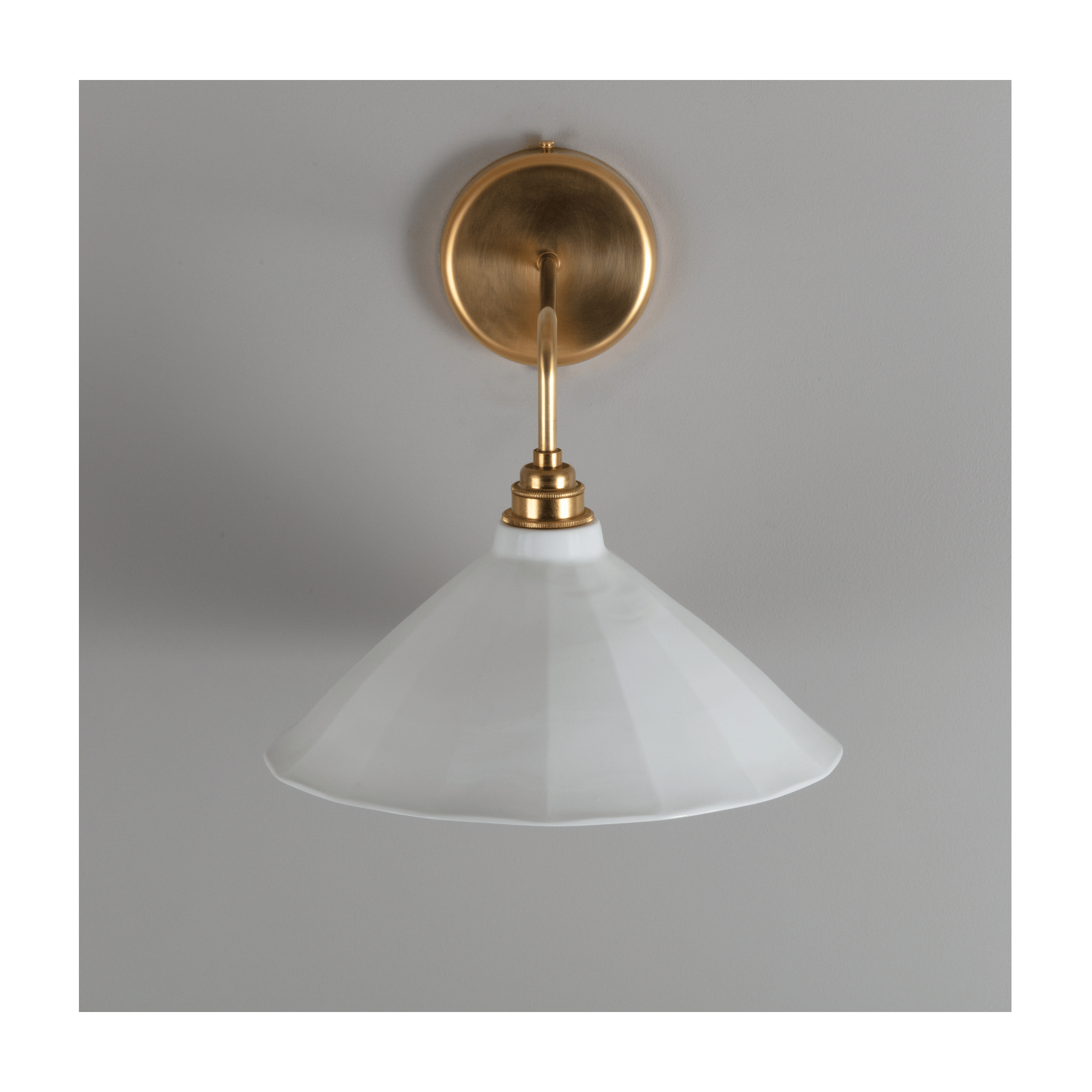 BATHROOM Adelaide White Gloss Wall Light