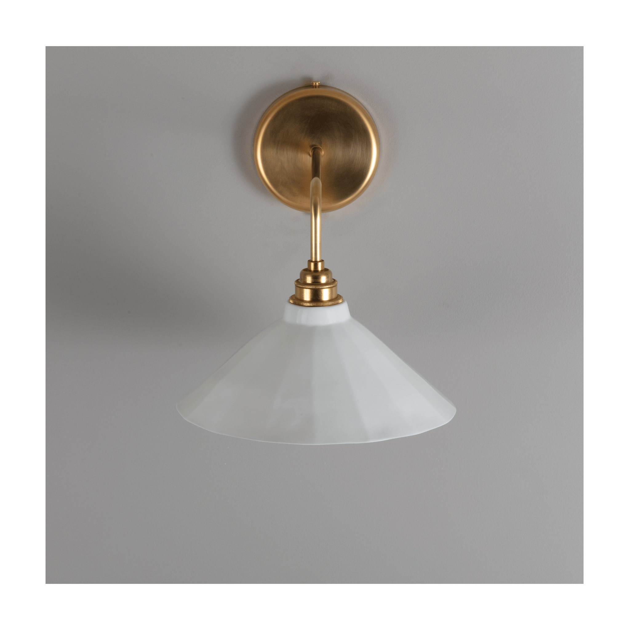 BATHROOM Adelaide White Gloss Wall Light