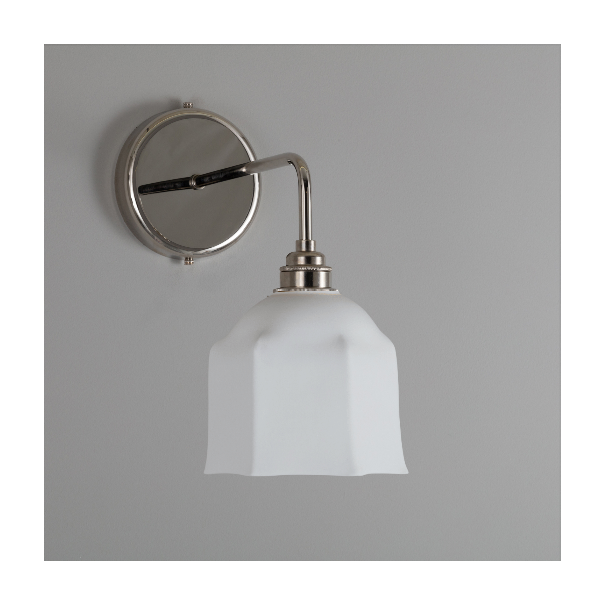 Raglan White Wall Light