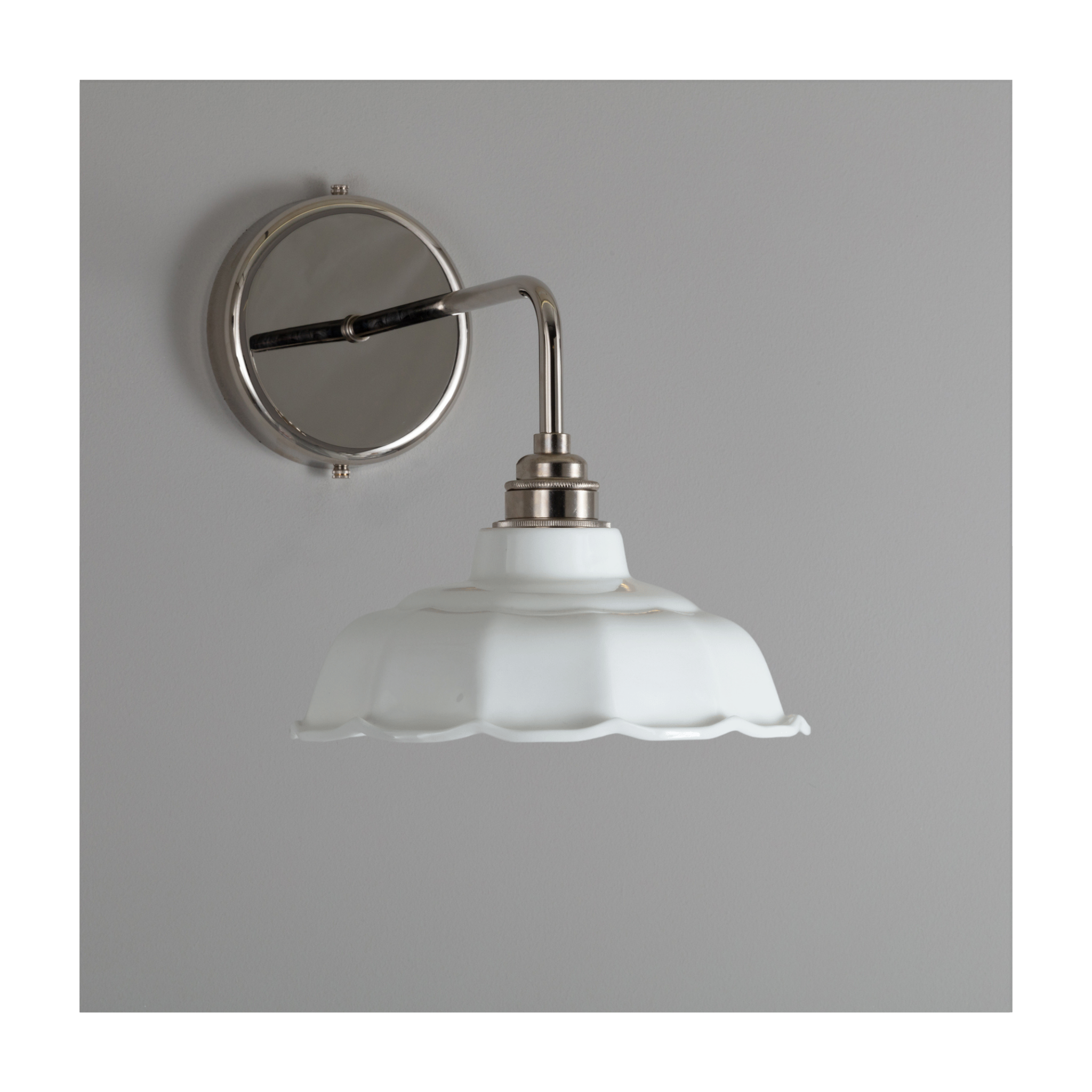 Avalon White Wall Light