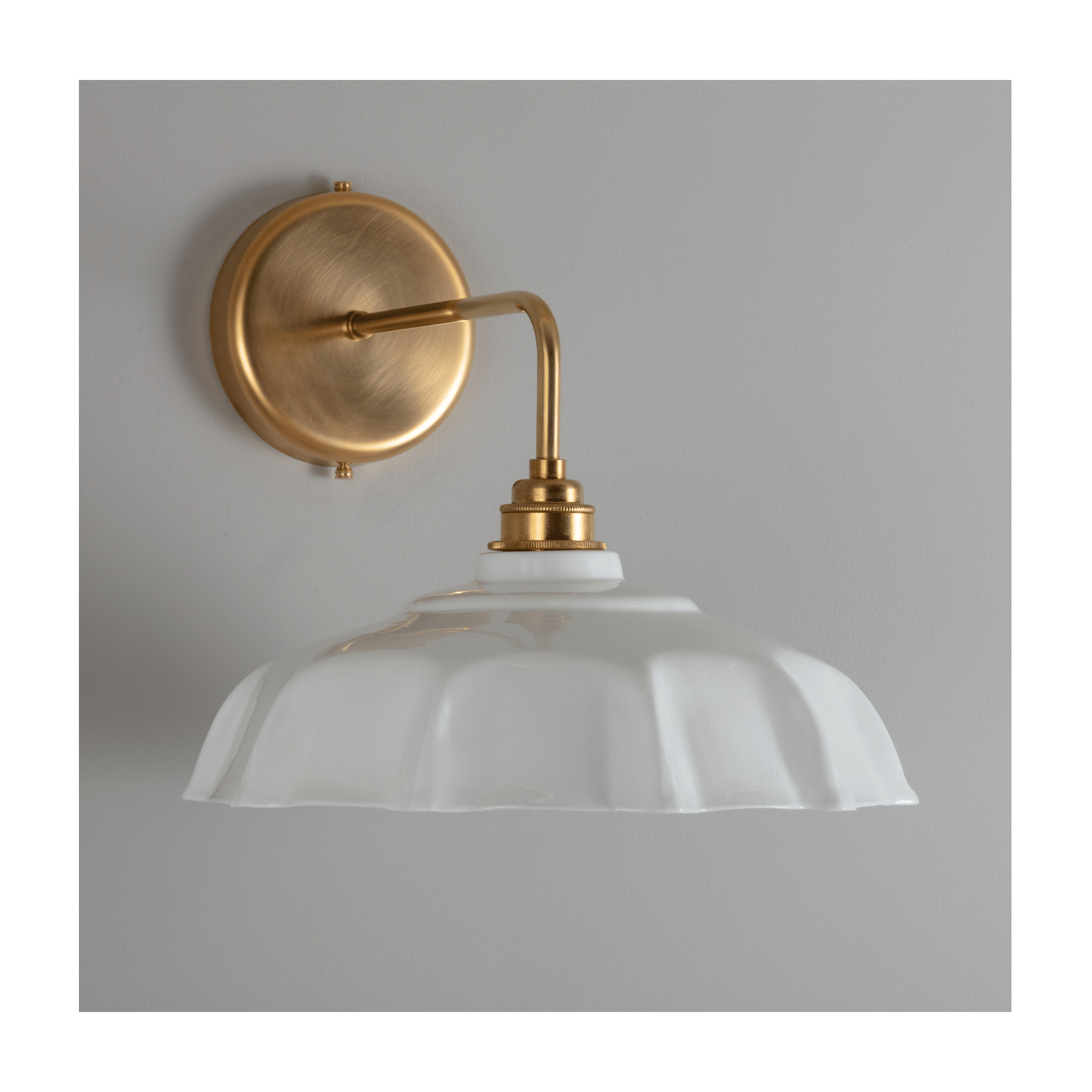BATHROOM Campbell White Wall Light