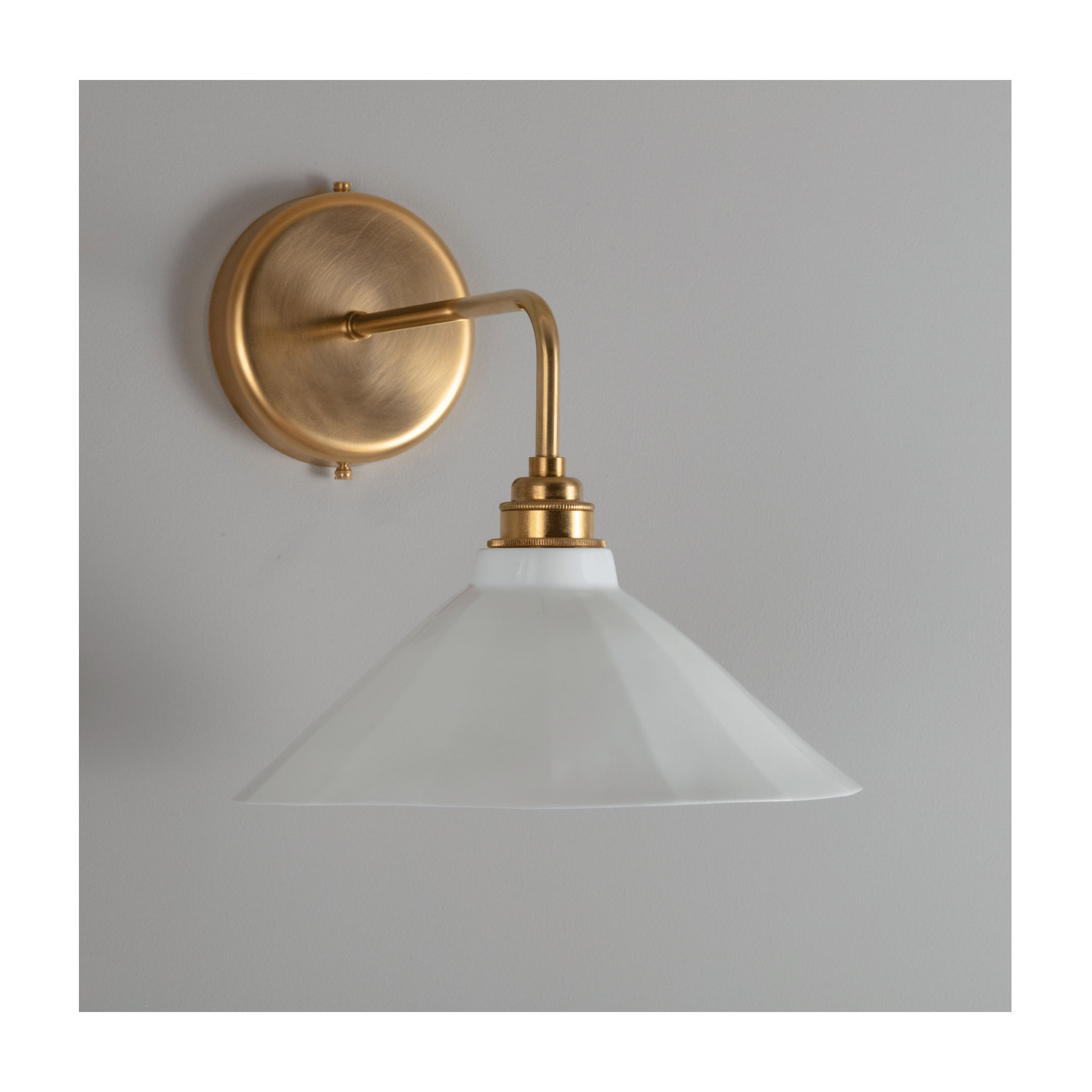 BATHROOM Adelaide White Gloss Wall Light