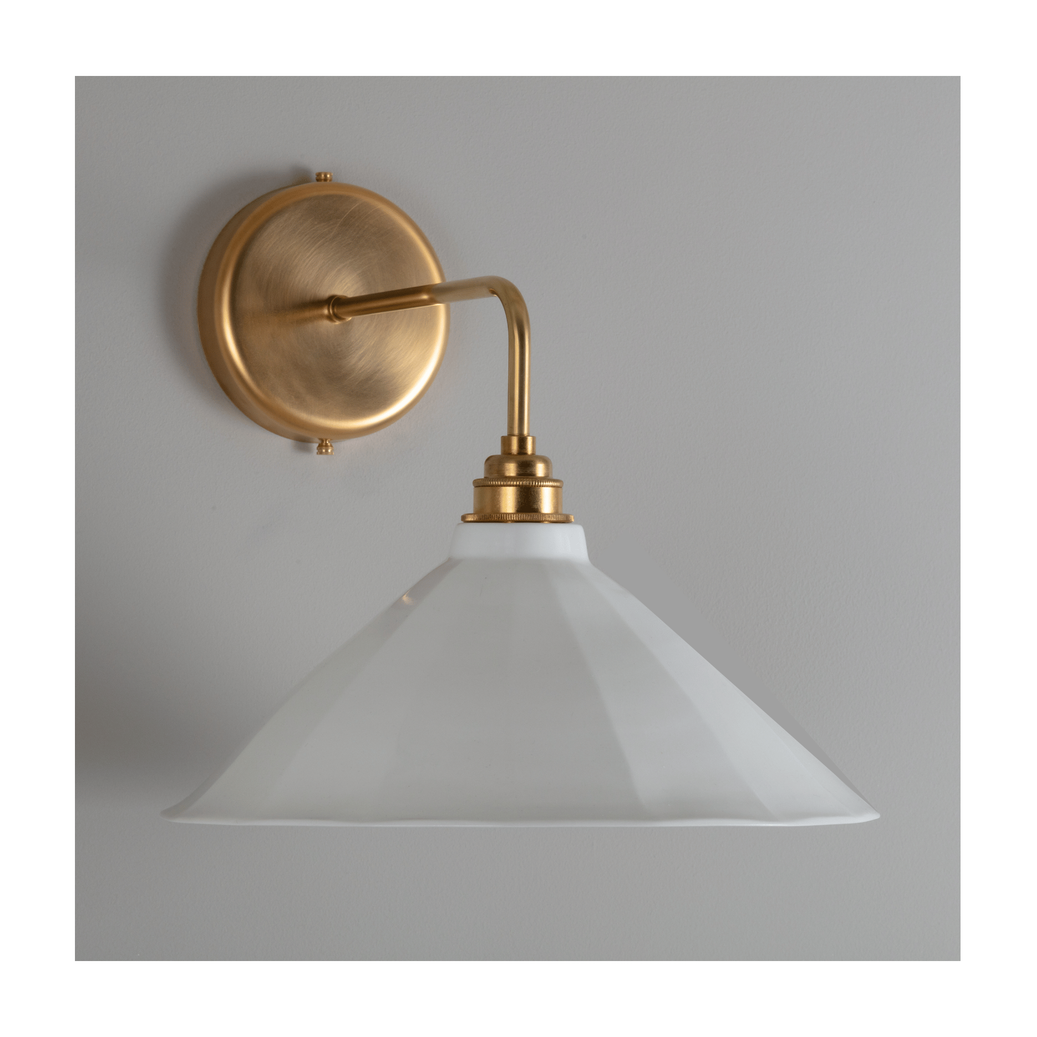 BATHROOM Adelaide White Gloss Wall Light