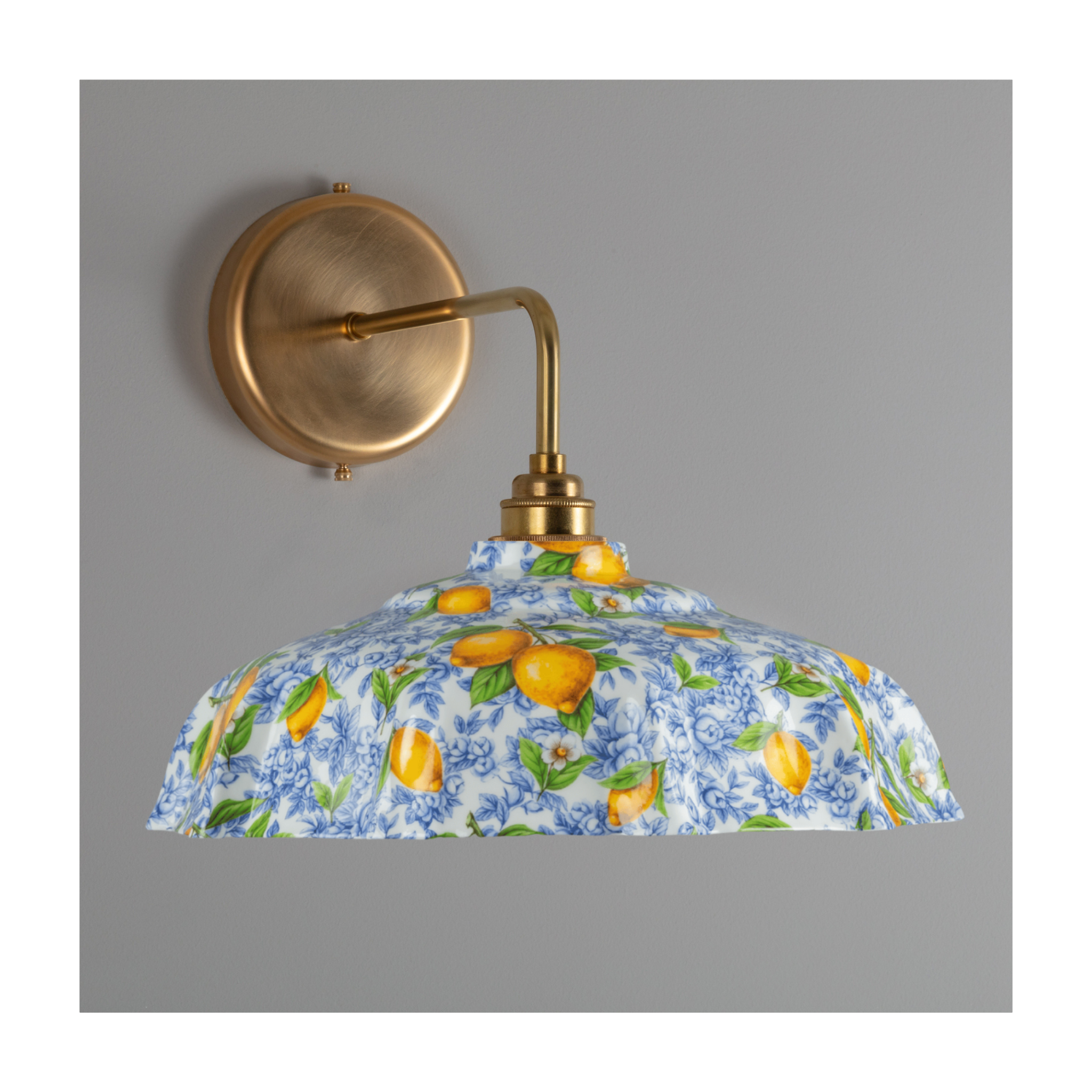Campbell Citroens d'Azur Pattern Wall Light