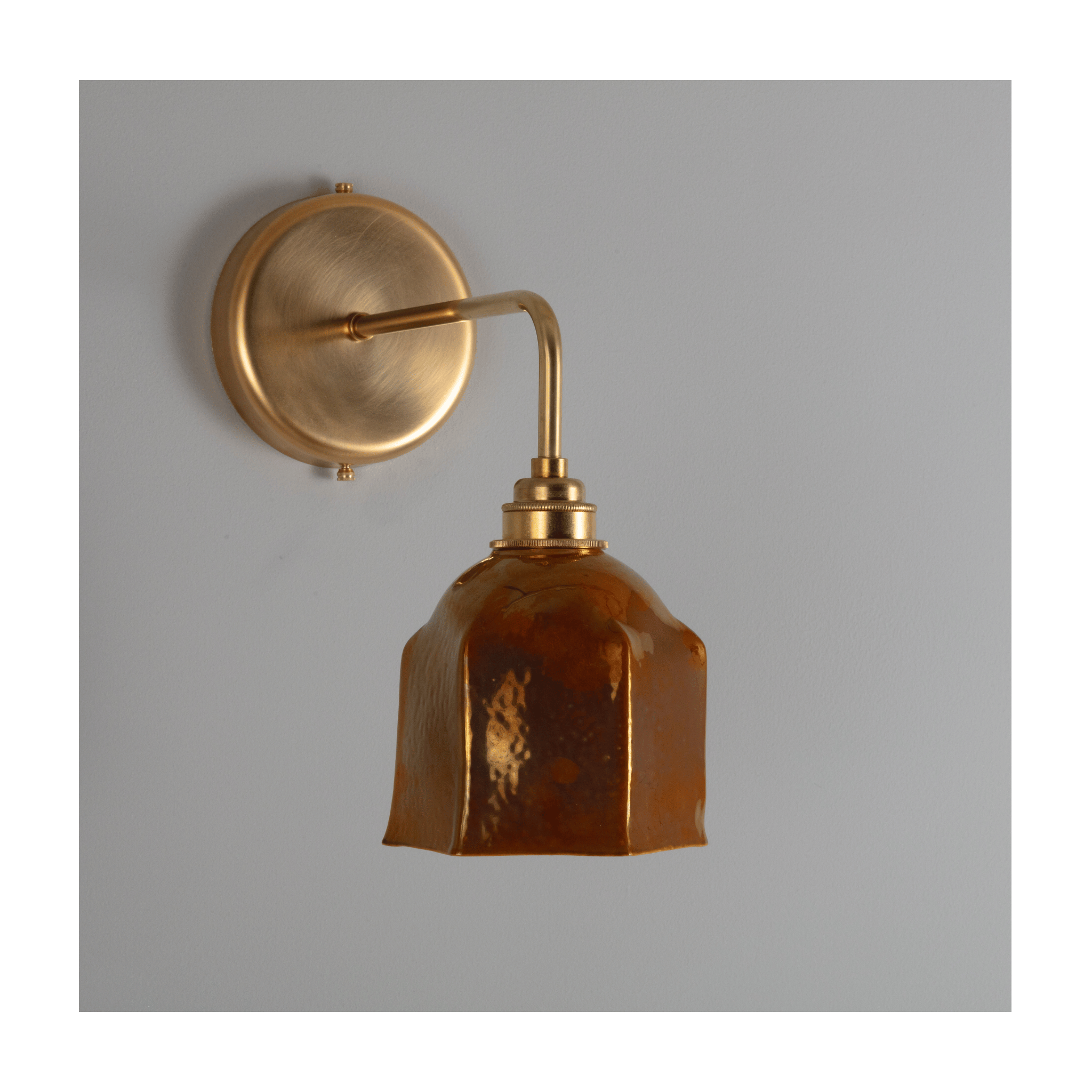 Raglan Gold Lustre Wall Light