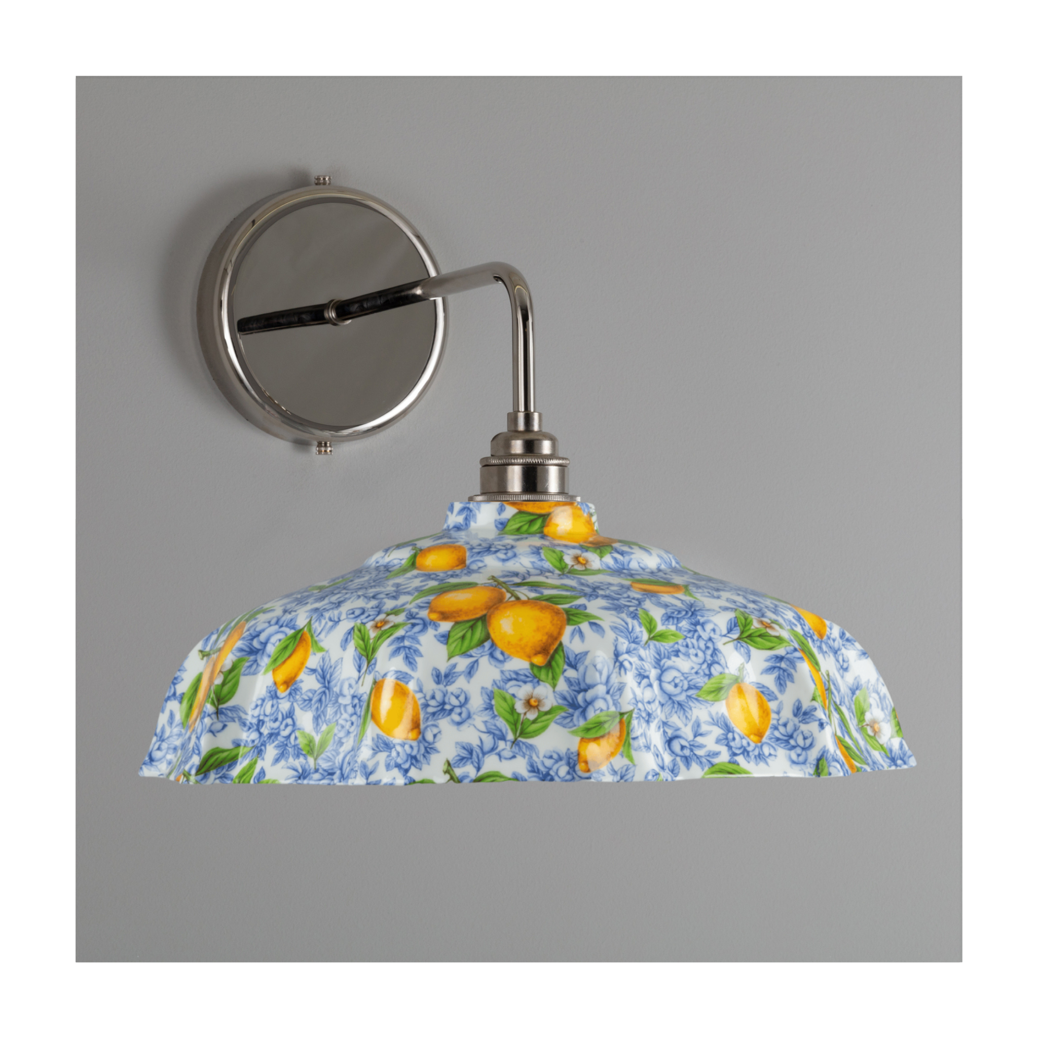 Campbell Citroens d'Azur Pattern Wall Light