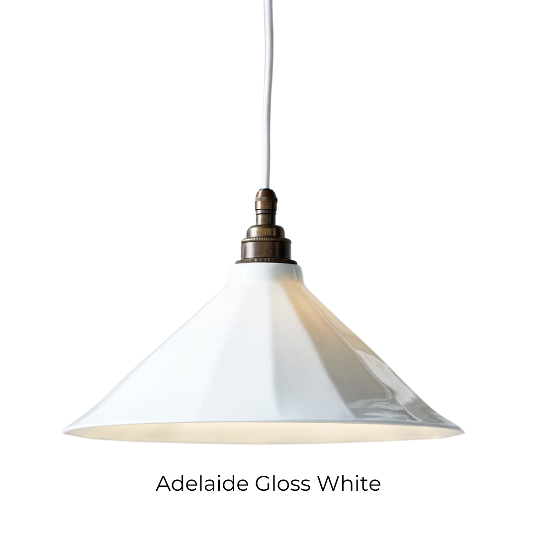 Adelaide White Pendant