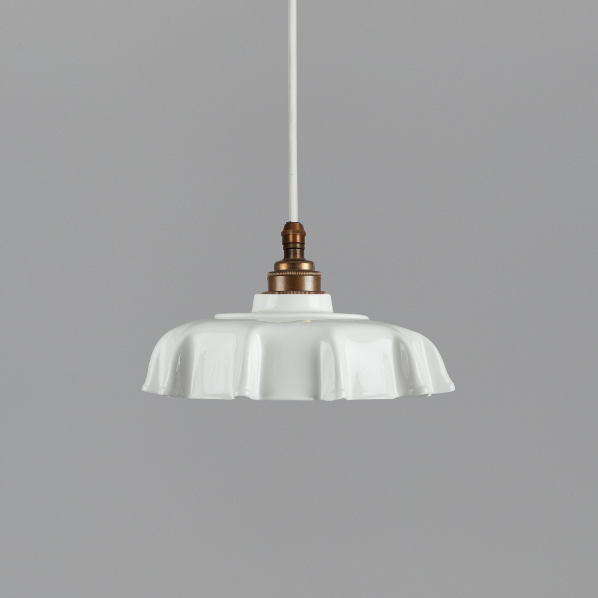Campbell Plain White Pendant