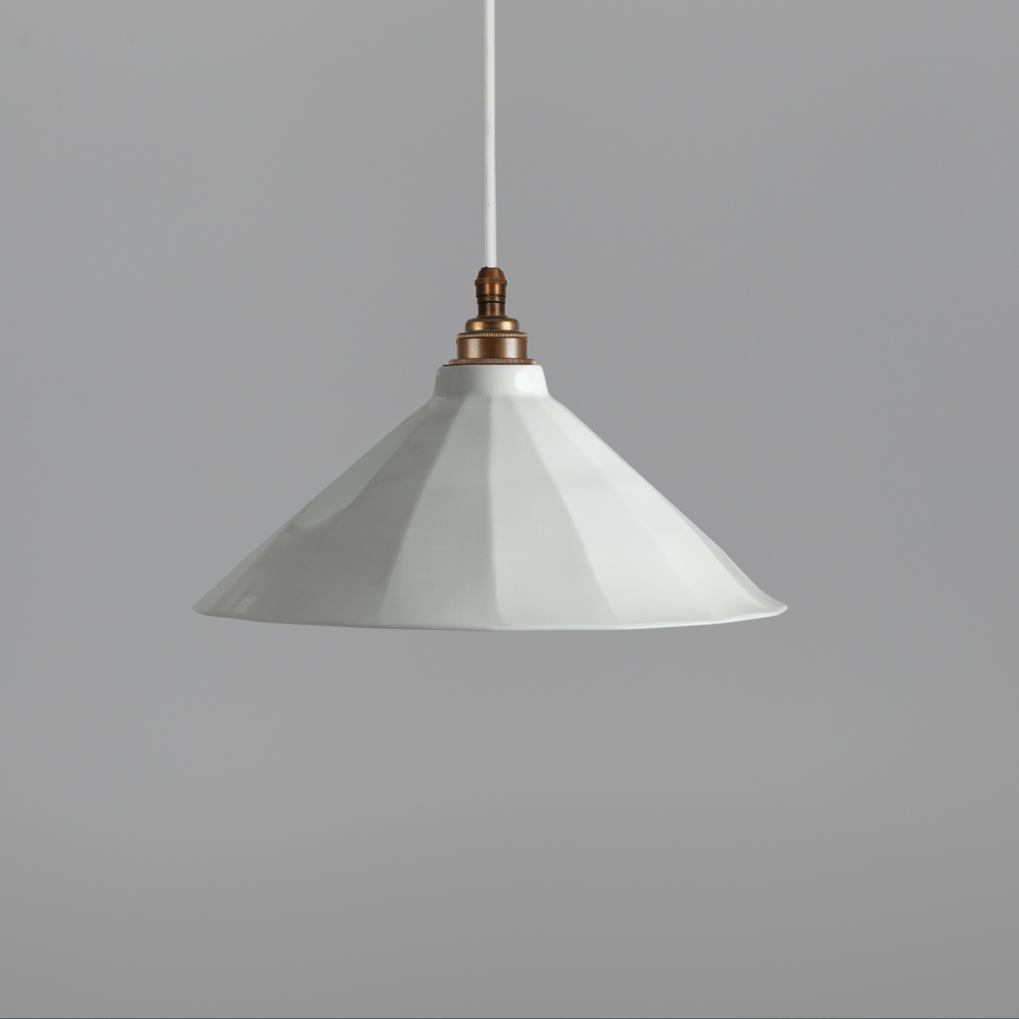 Adelaide White Bone China Pendant