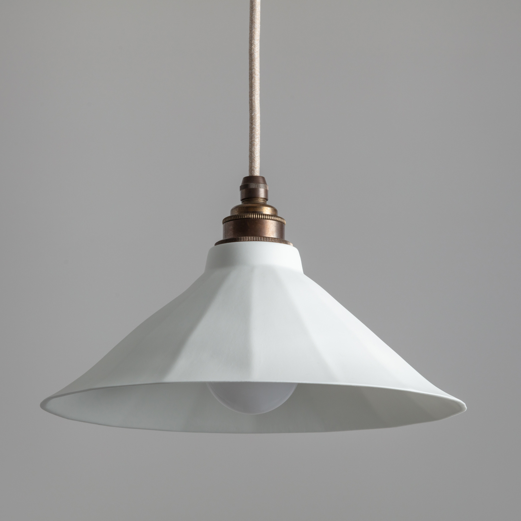 Adelaide White Matte Pendant