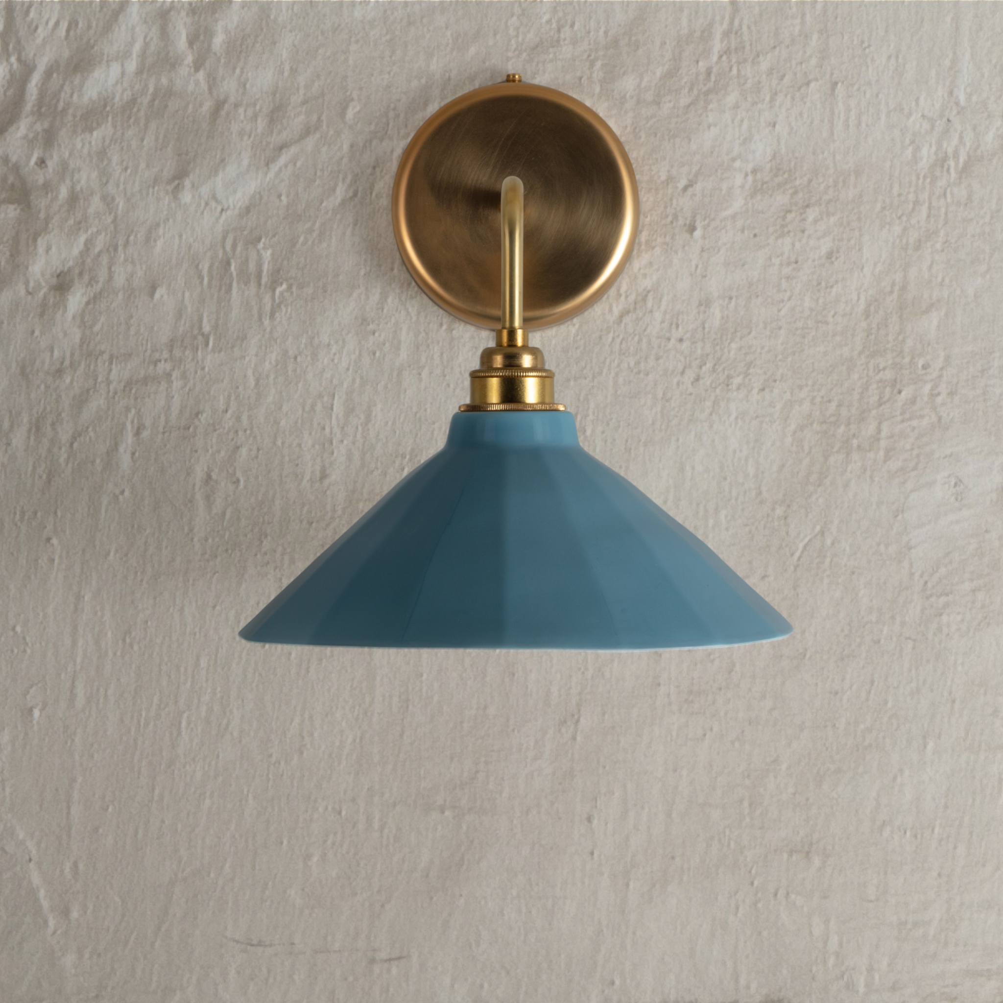 Adelaide Pale Delft Gloss Colour Wall Light