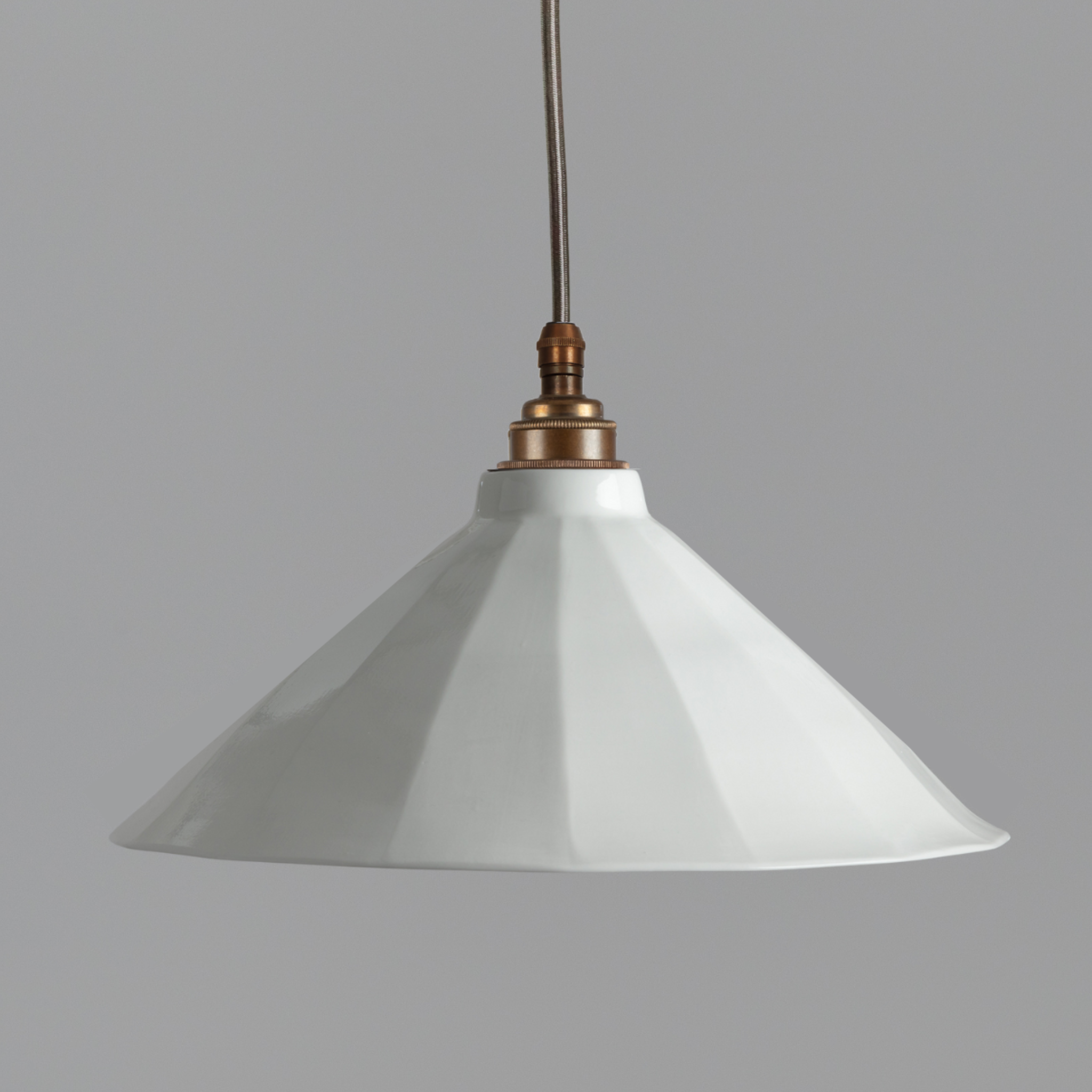 BATHROOM Adelaide White Gloss Pendant