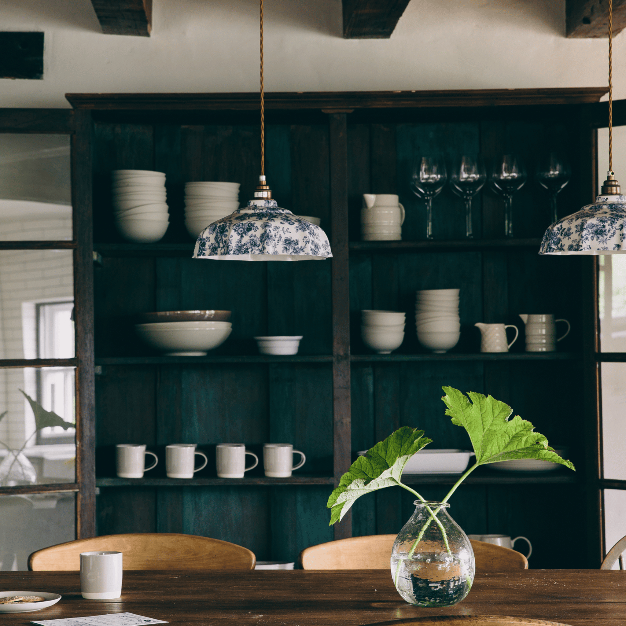 Campbell Blue Imari Pattern Pendant