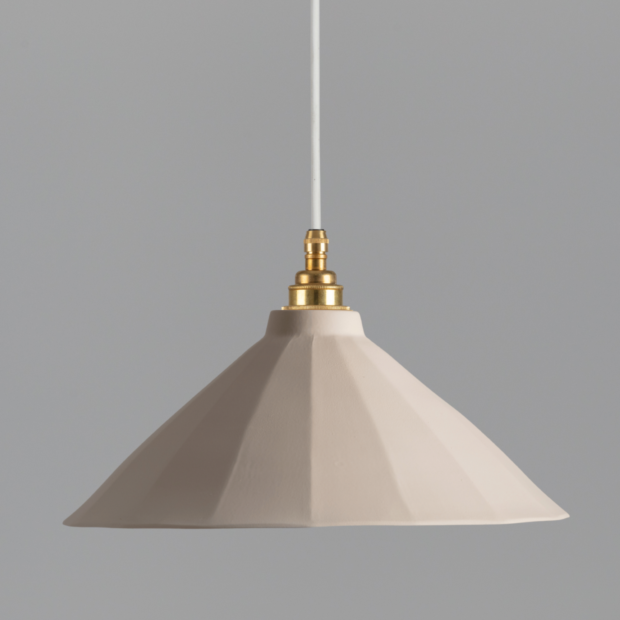 Adelaide Cream Matte Colour Pendant