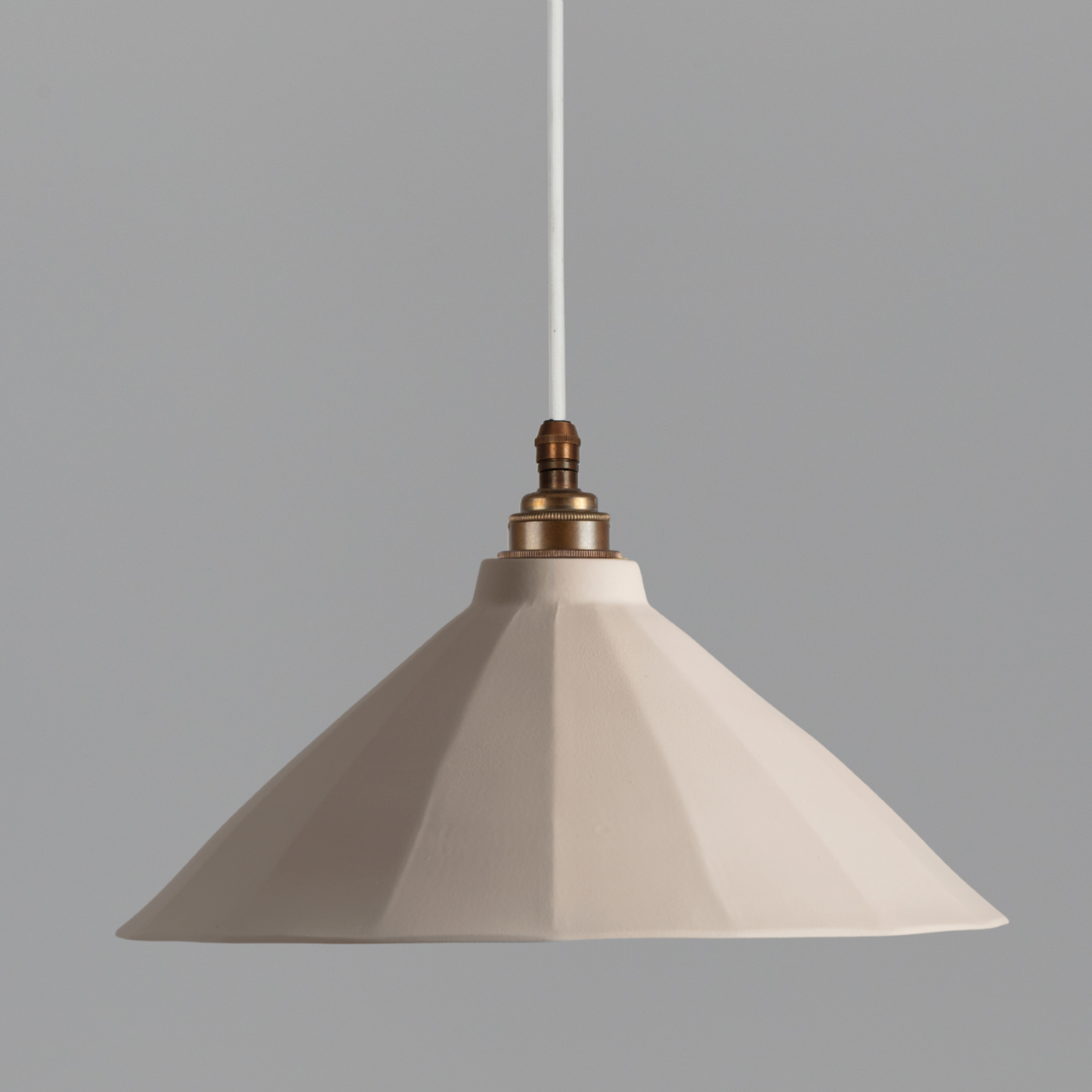 Adelaide Cream Matte Colour Pendant