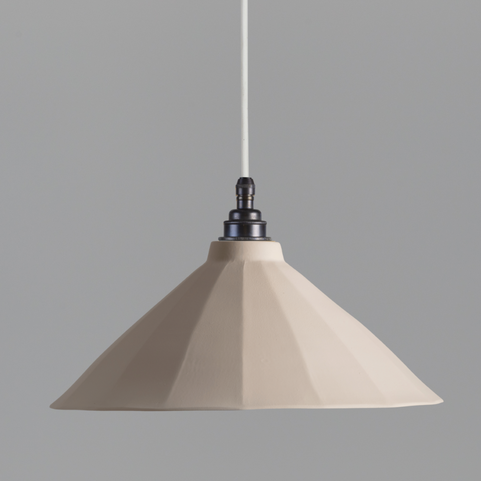 Adelaide Cream Matte Colour Pendant