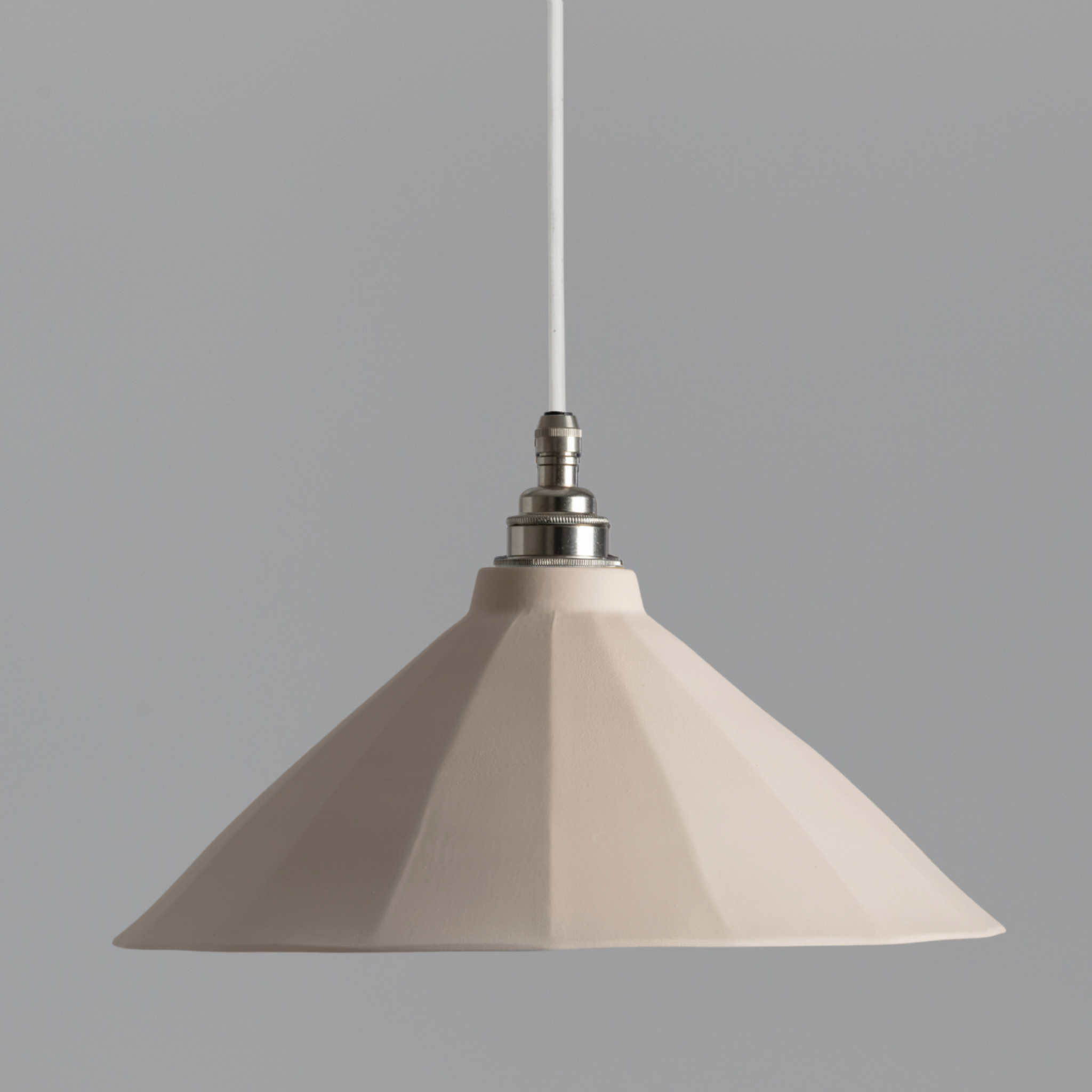 Adelaide Cream Matte Colour Pendant