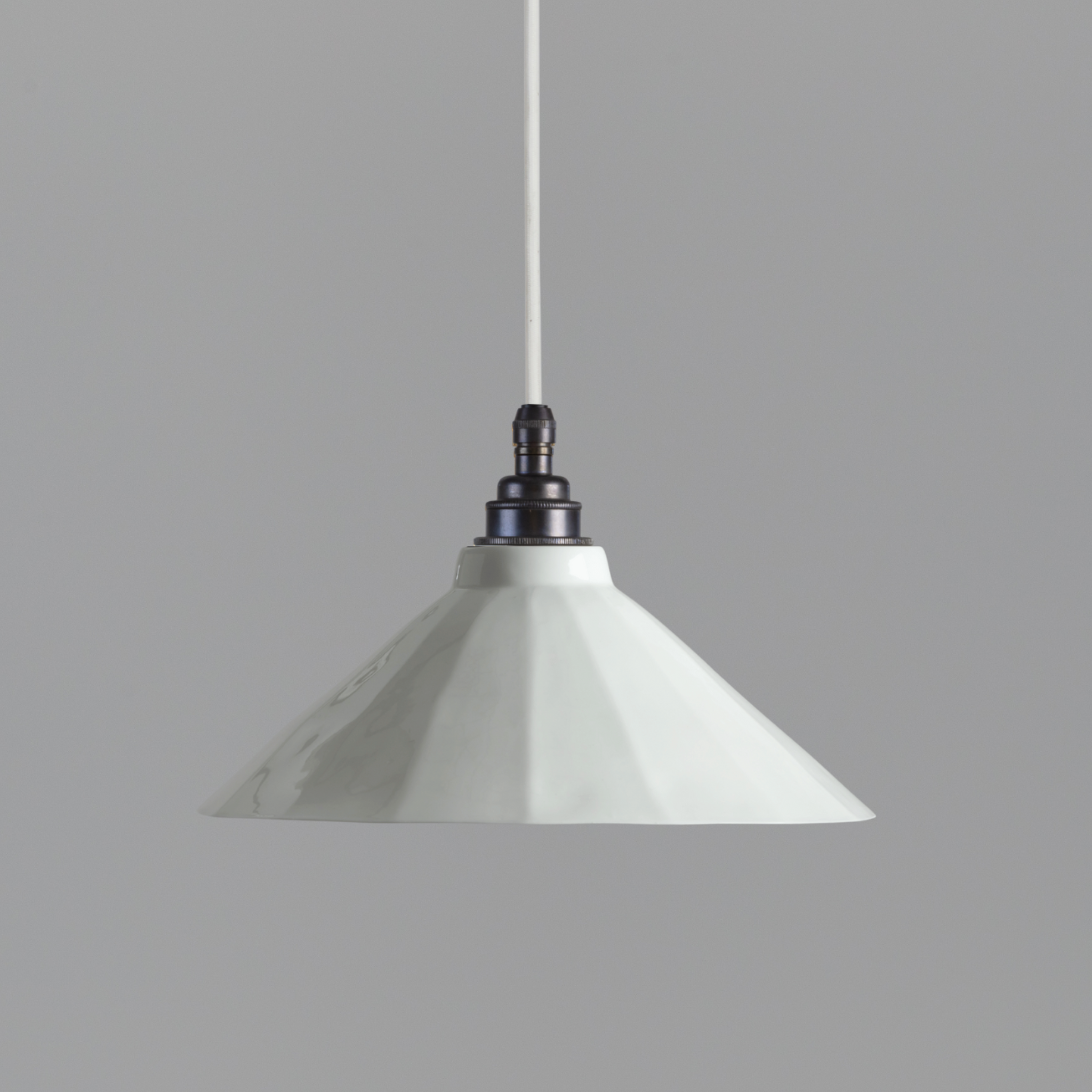 Adelaide White Bone China Pendant