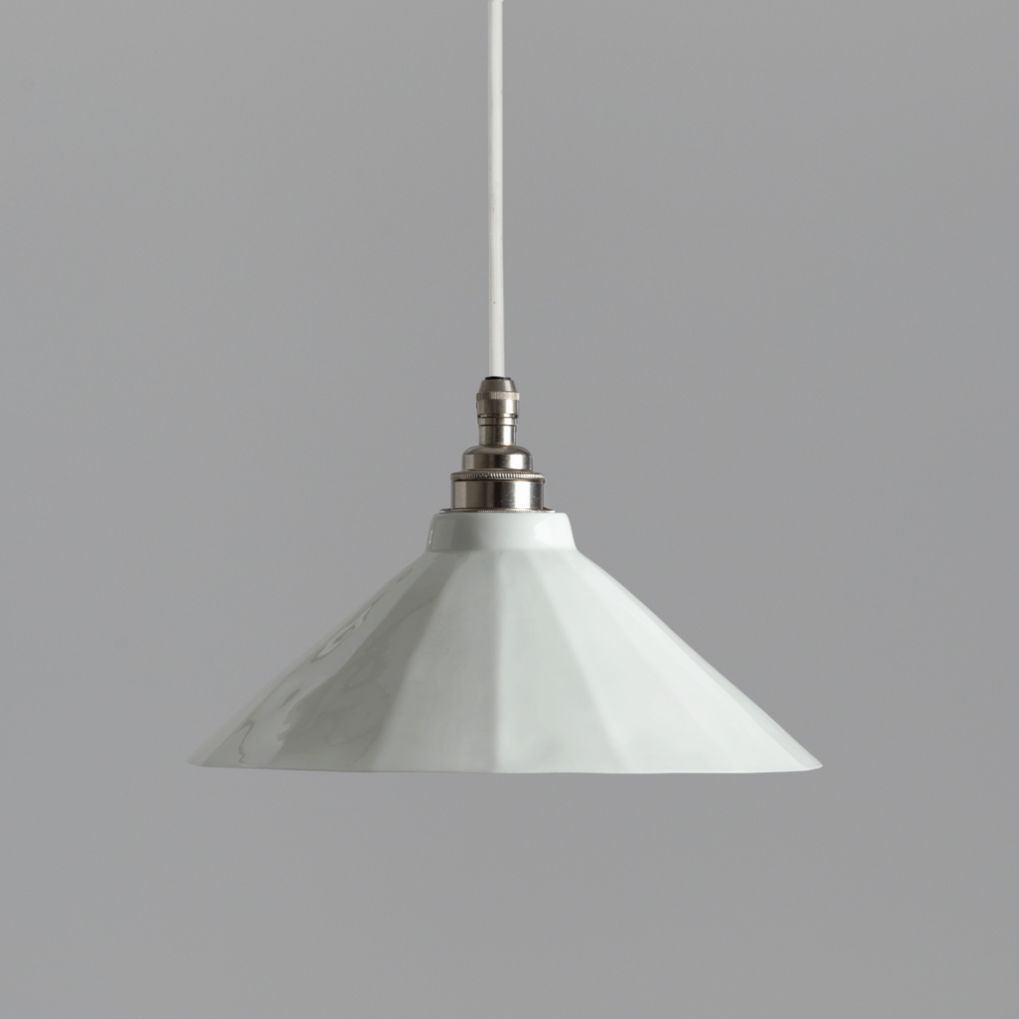 Adelaide White Bone China Pendant