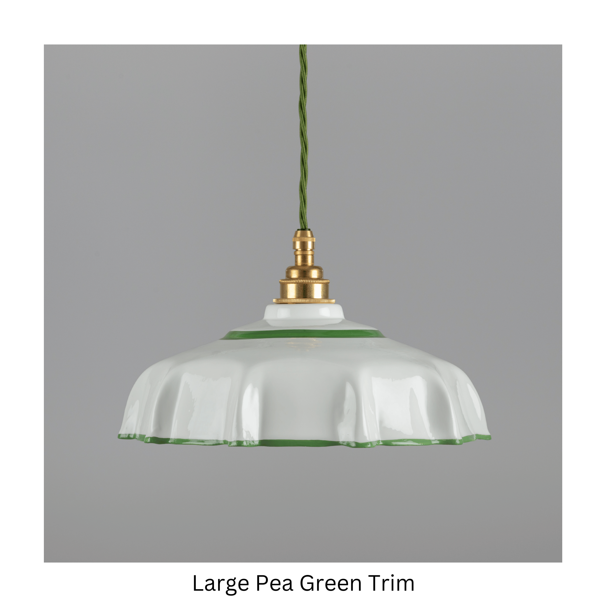 Campbell Hand-painted Trim Pendant