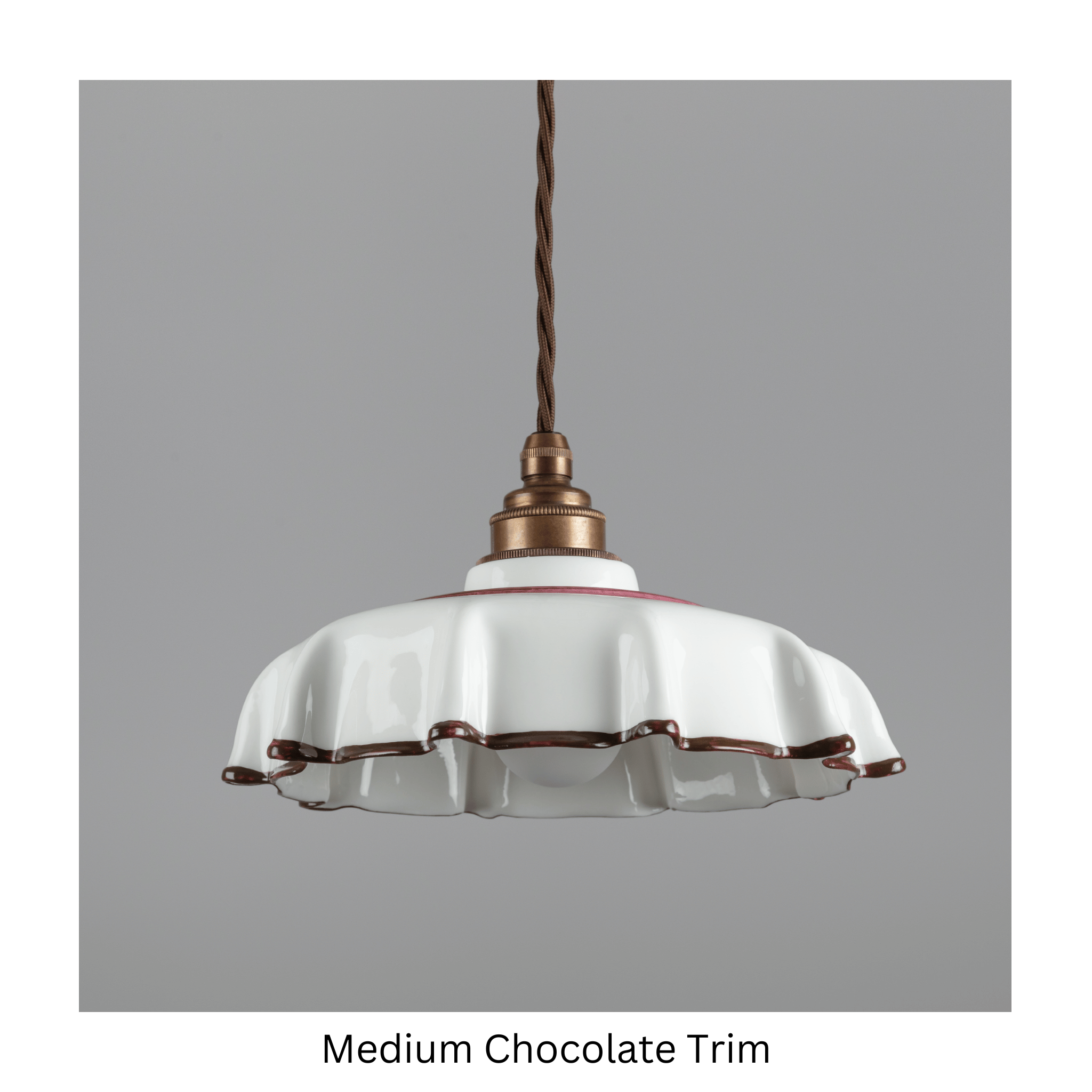 Campbell Hand-painted Trim Pendant