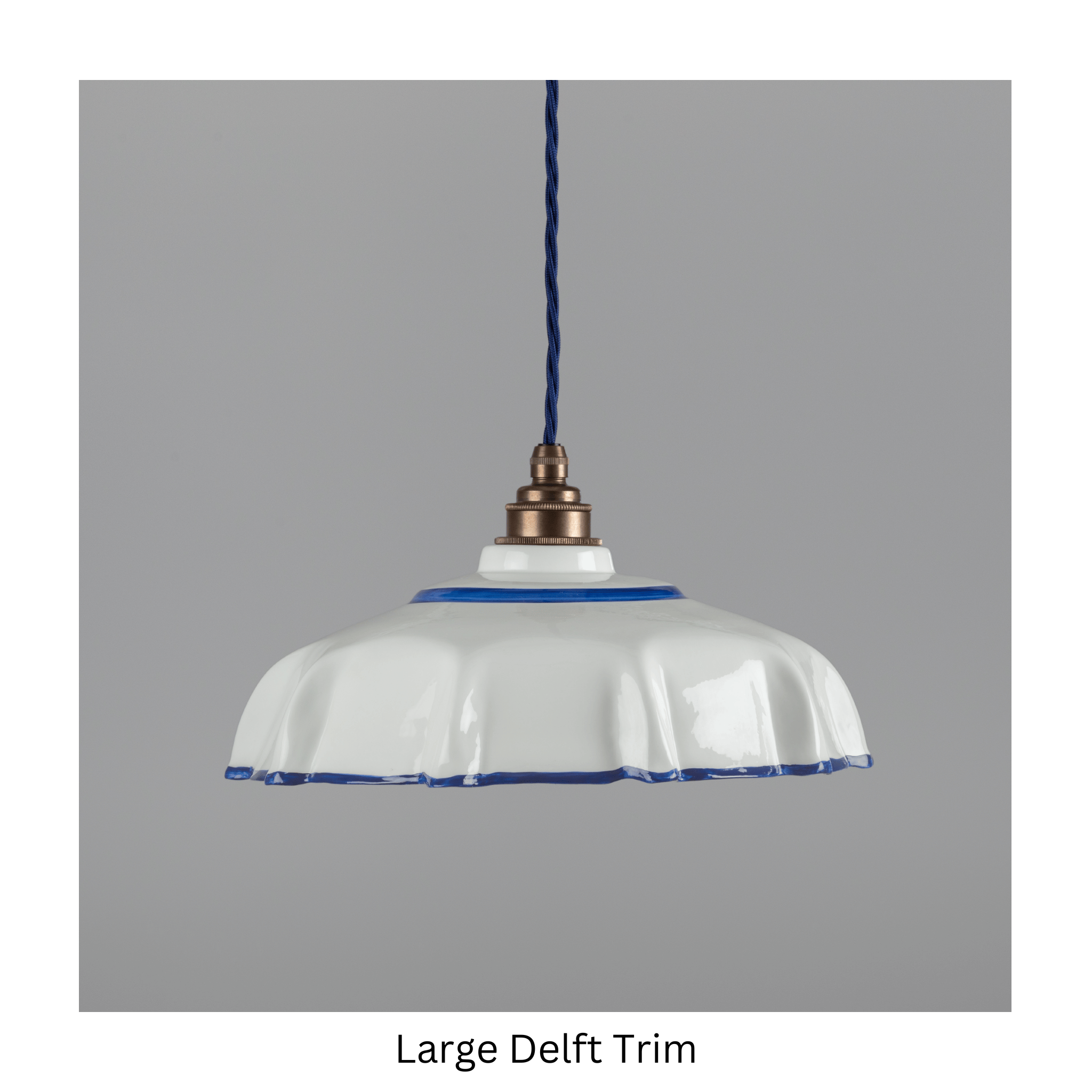 Campbell Hand-painted Trim Pendant