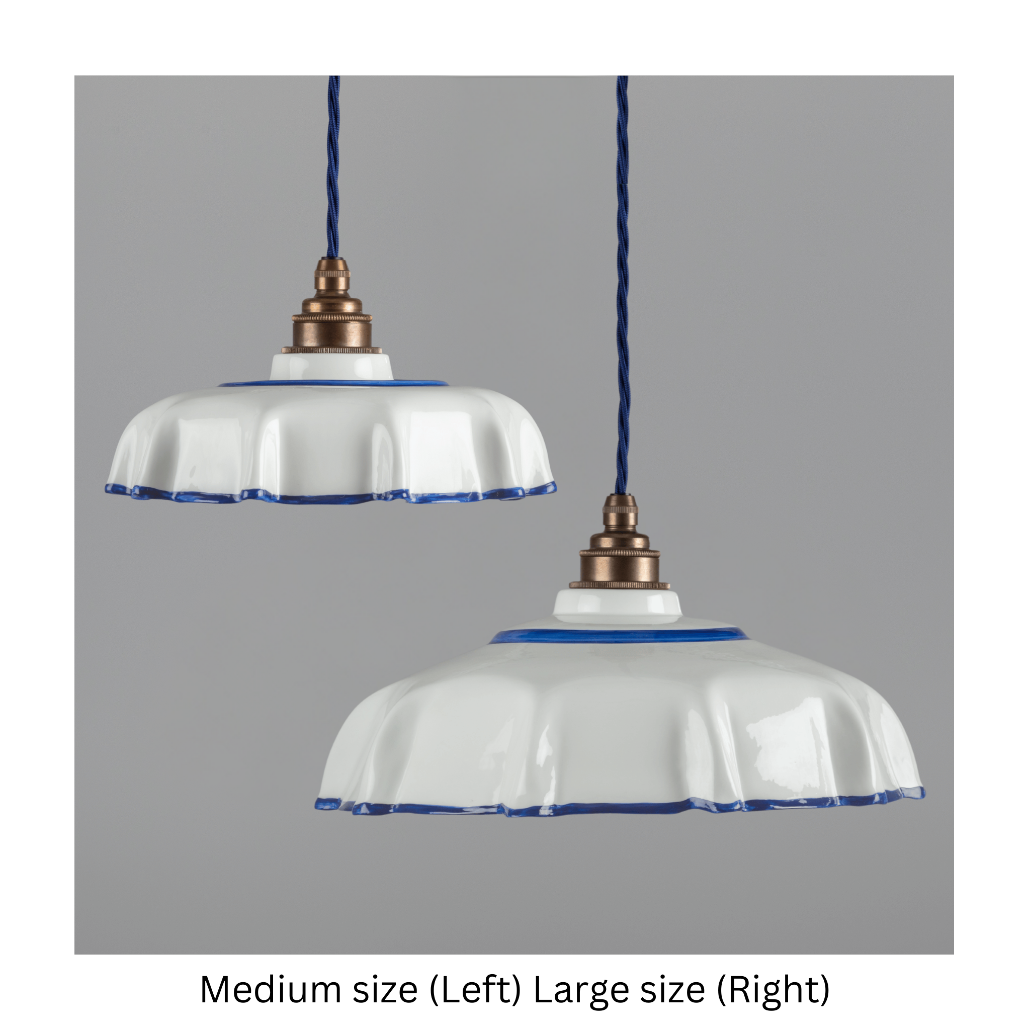 Campbell Hand-painted Trim Pendant