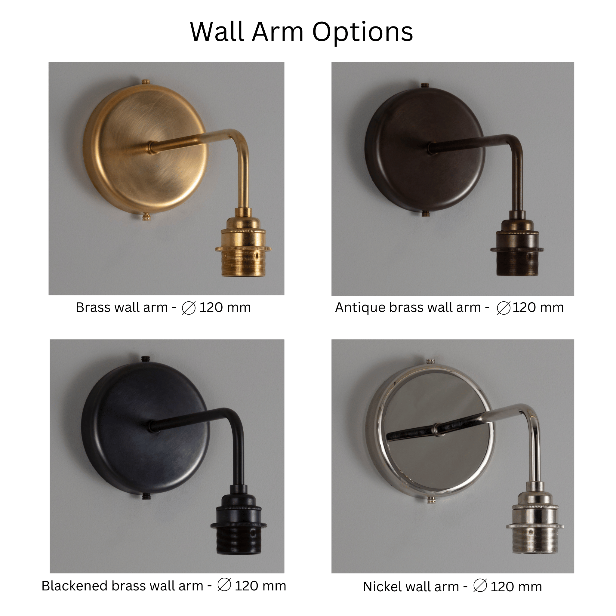 Campbell White Wall Light