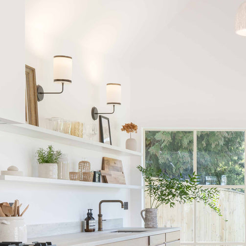 Bradwell Wall light - medium size. Interior Designer Rachel Cropper Studio
