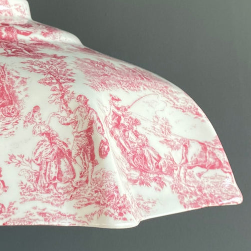 Toile Du Jouy claret
