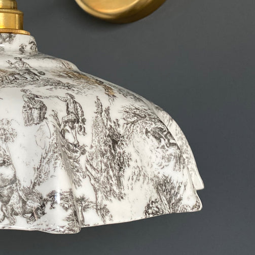 Toile Du Jouy Black