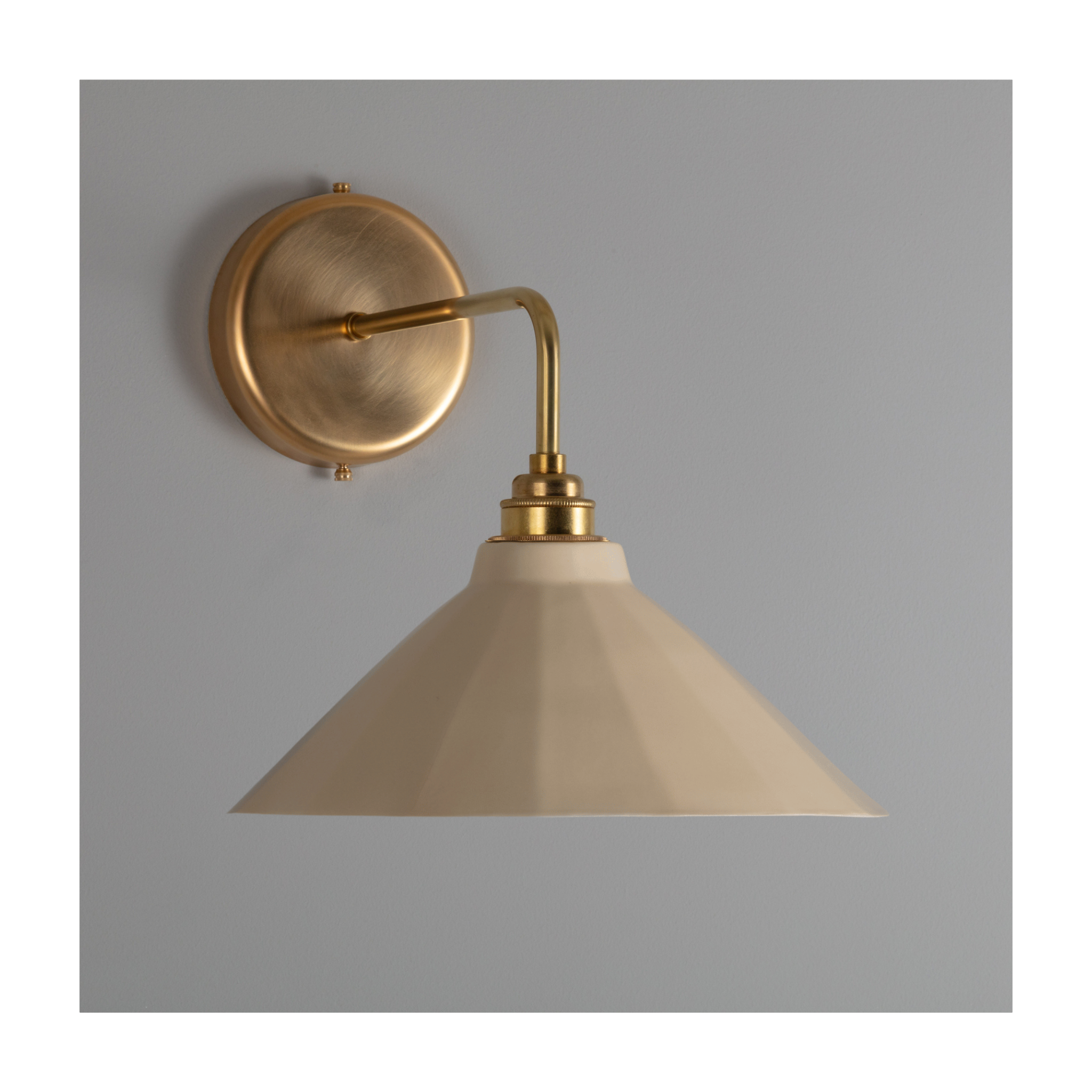 Adelaide Cream Gloss Colour Wall Light