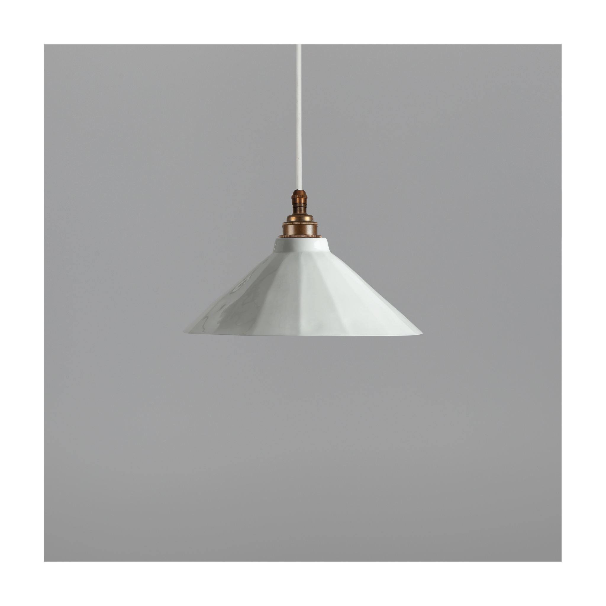 Adelaide White Gloss Pendant