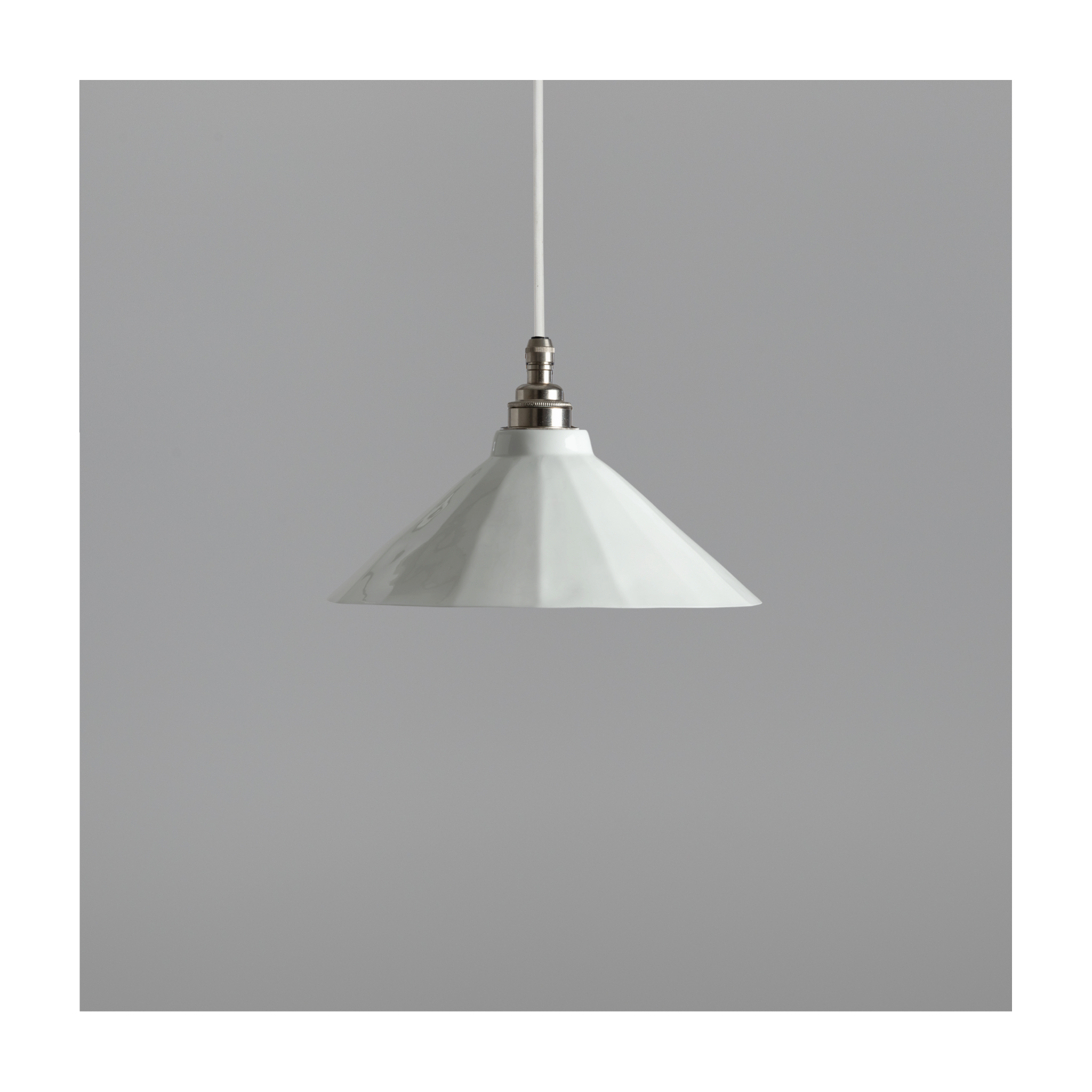 Adelaide White Gloss Pendant