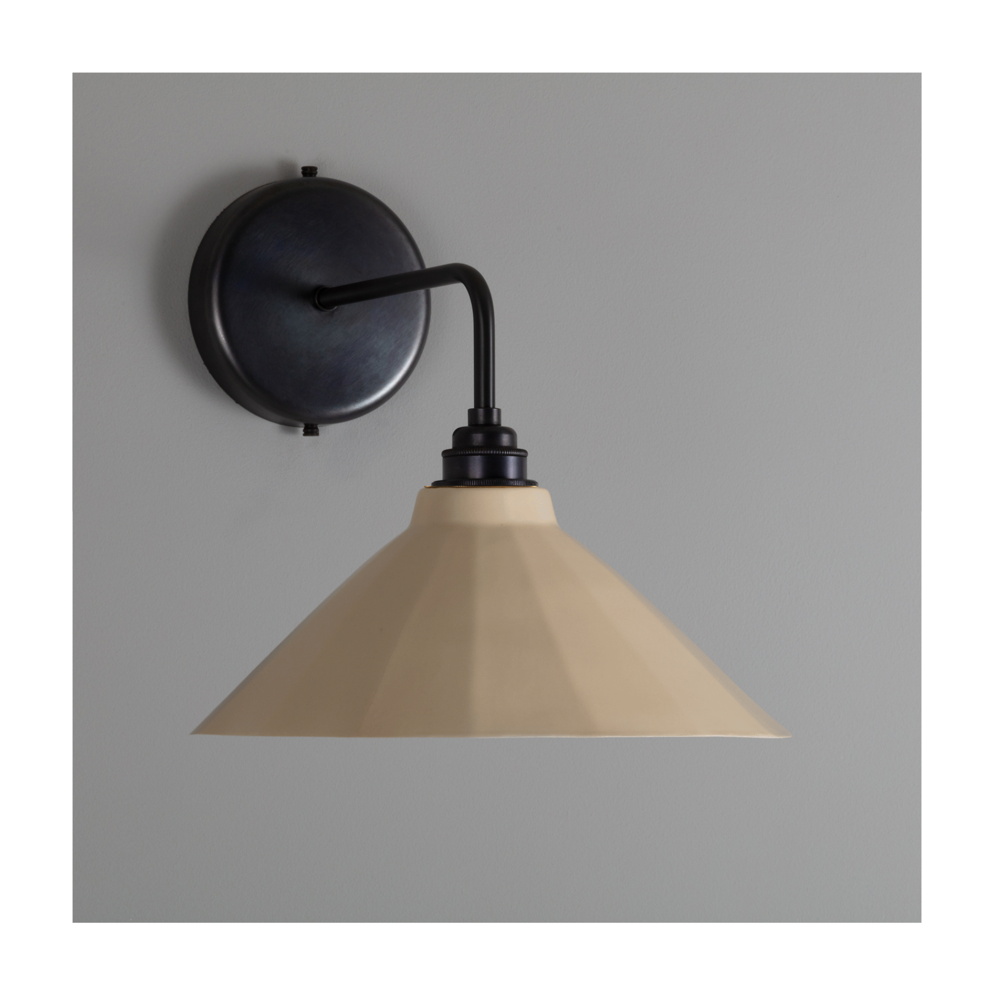Adelaide Cream Gloss Colour Wall Light