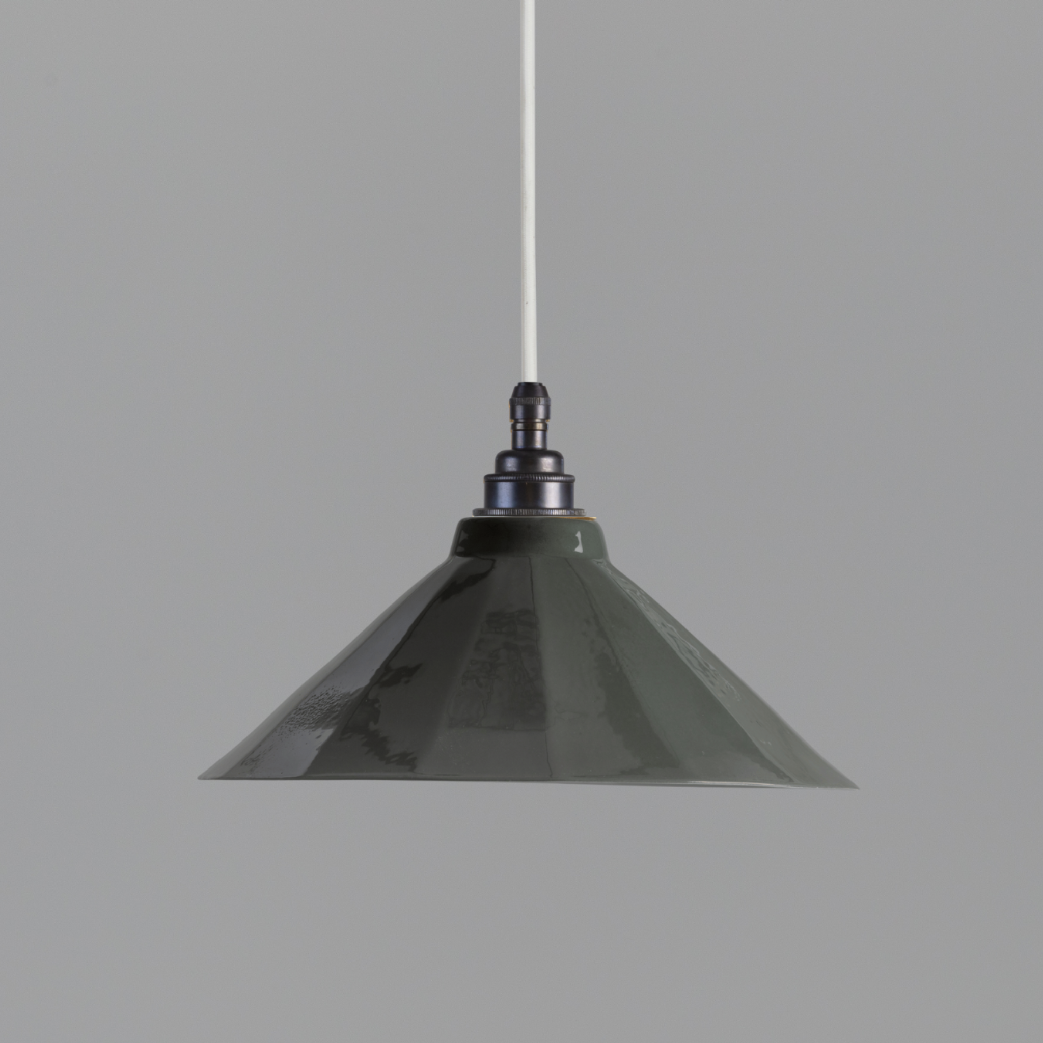 Adelaide Smoked Green Gloss Colour Pendant