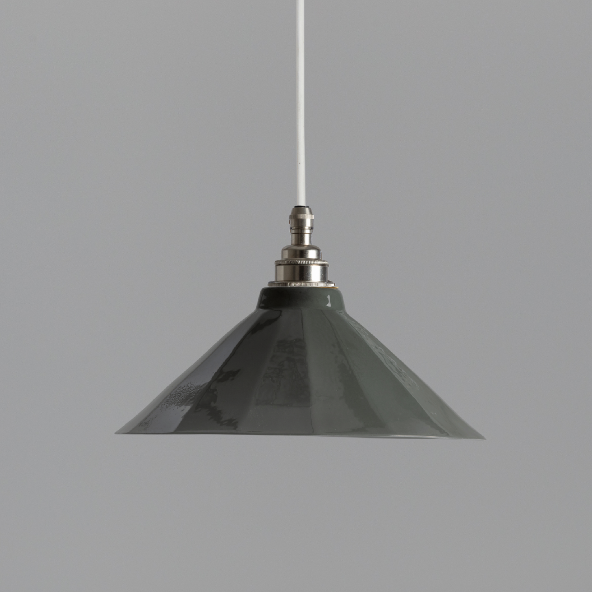 Adelaide Smoked Green Gloss Colour Pendant