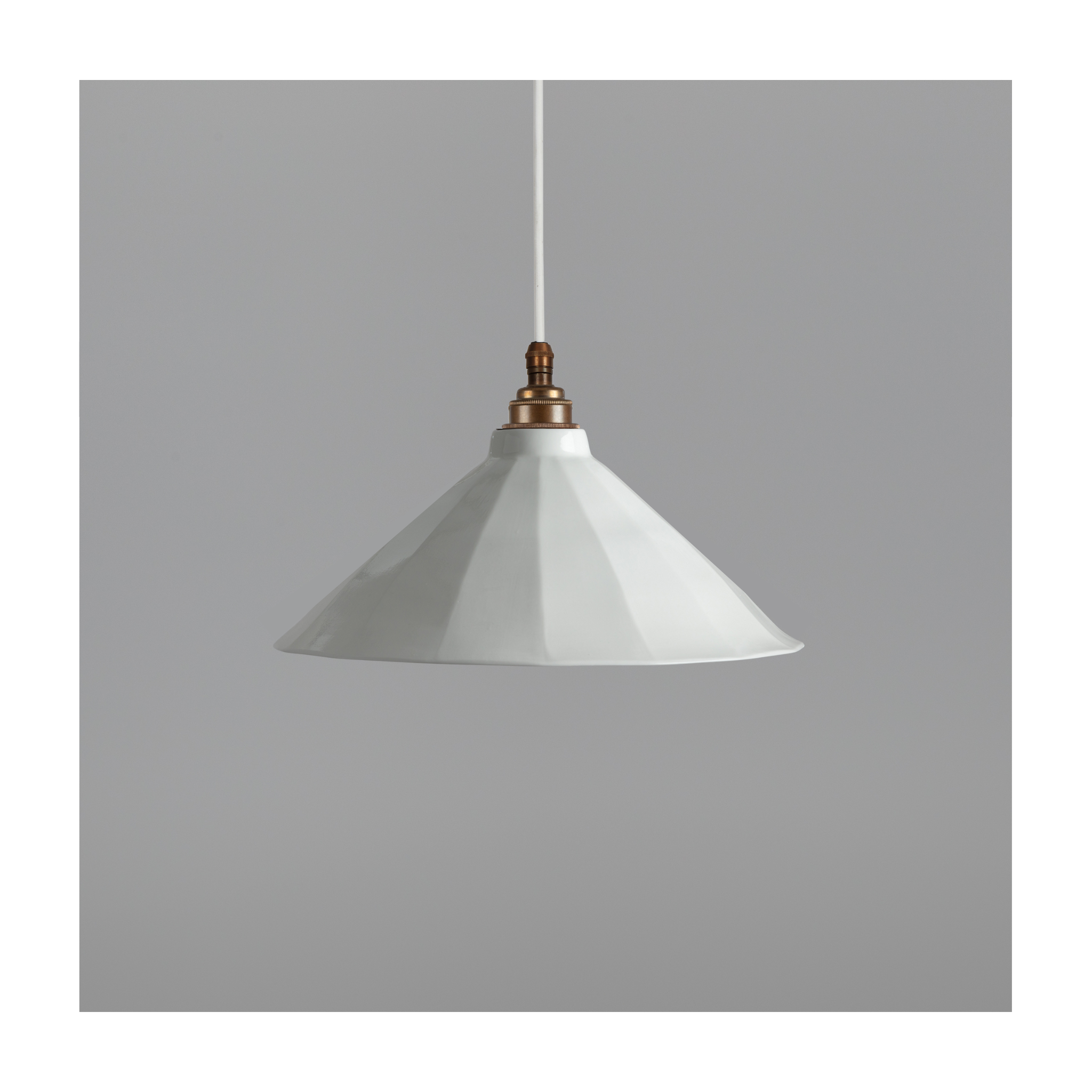 Adelaide White Gloss Pendant